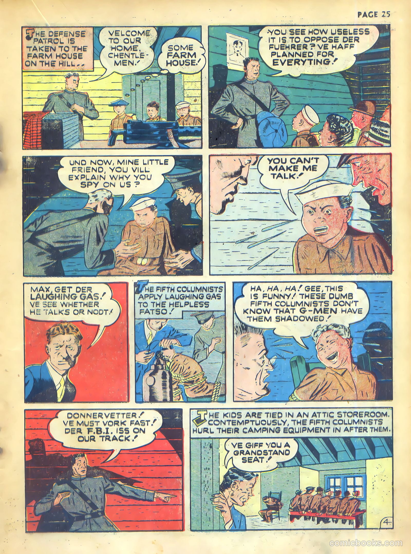 Rangers Comics #1 (1941, Flying Stories, Inc.) — page 27 of 68