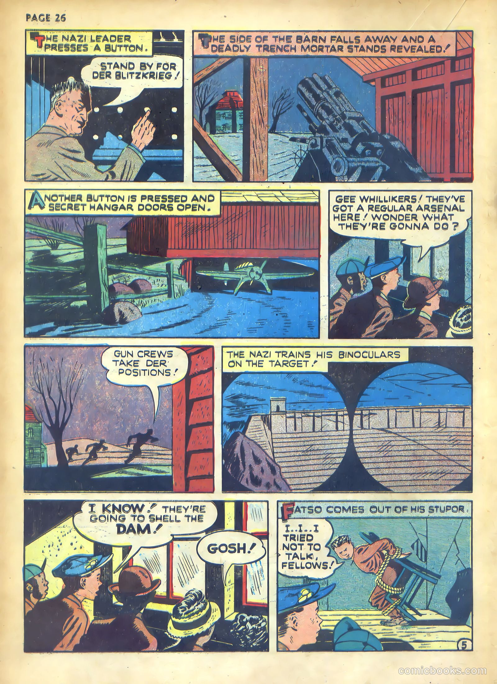 Rangers Comics #1 (1941, Flying Stories, Inc.) — page 28 of 68