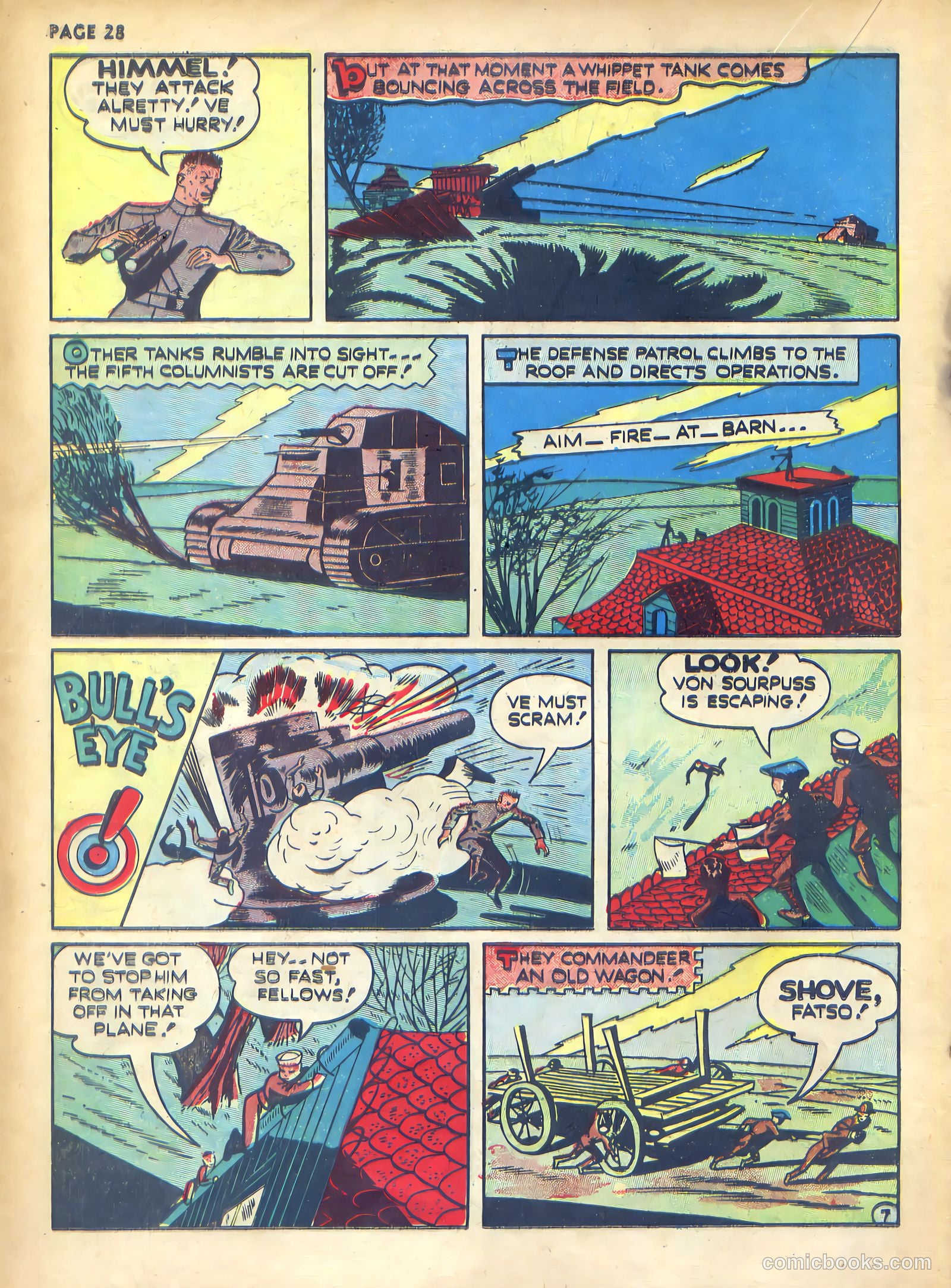 Rangers Comics #1 (1941, Flying Stories, Inc.) — page 30 of 68