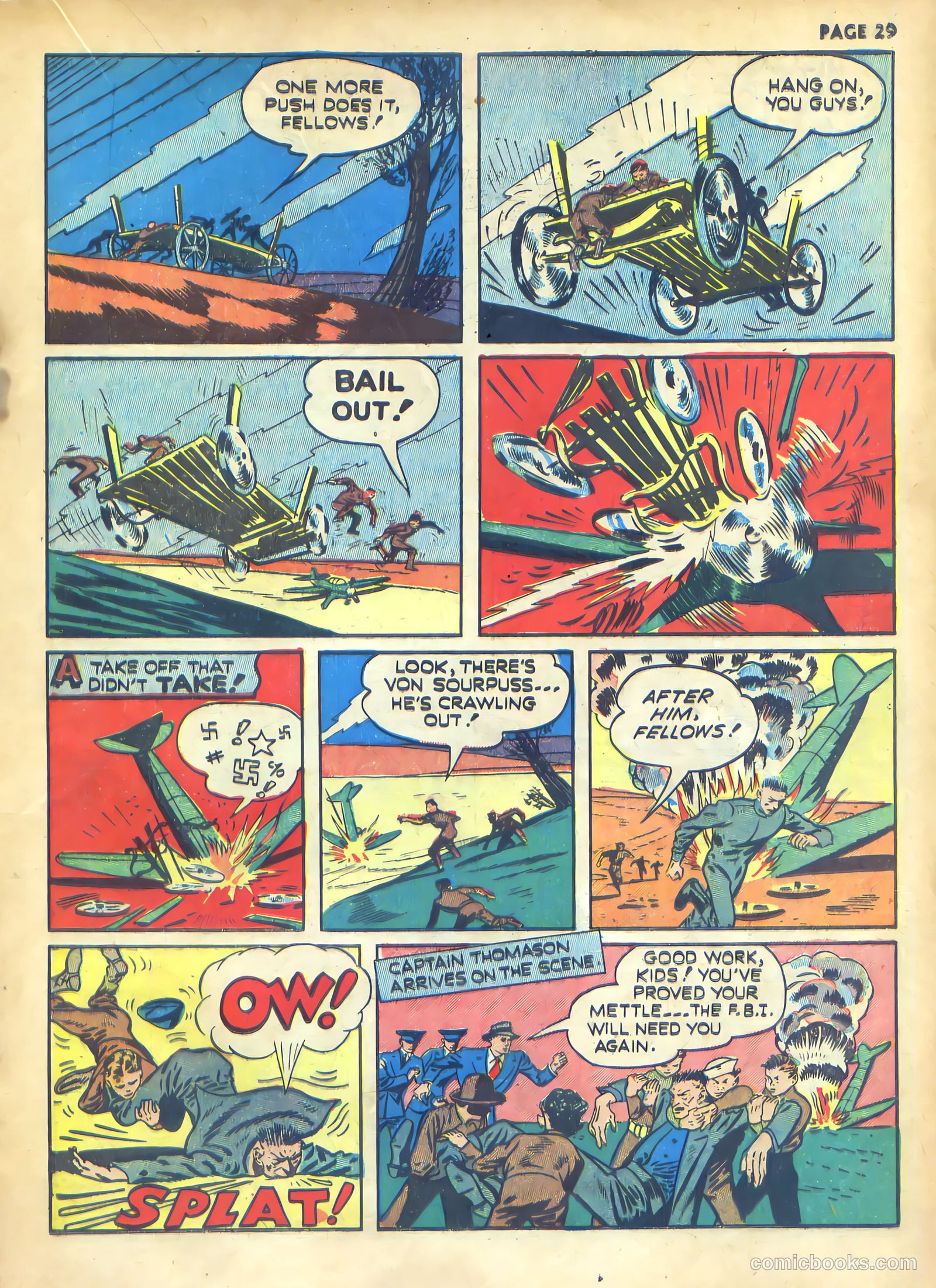 Rangers Comics #1 (1941, Flying Stories, Inc.) — page 31 of 68