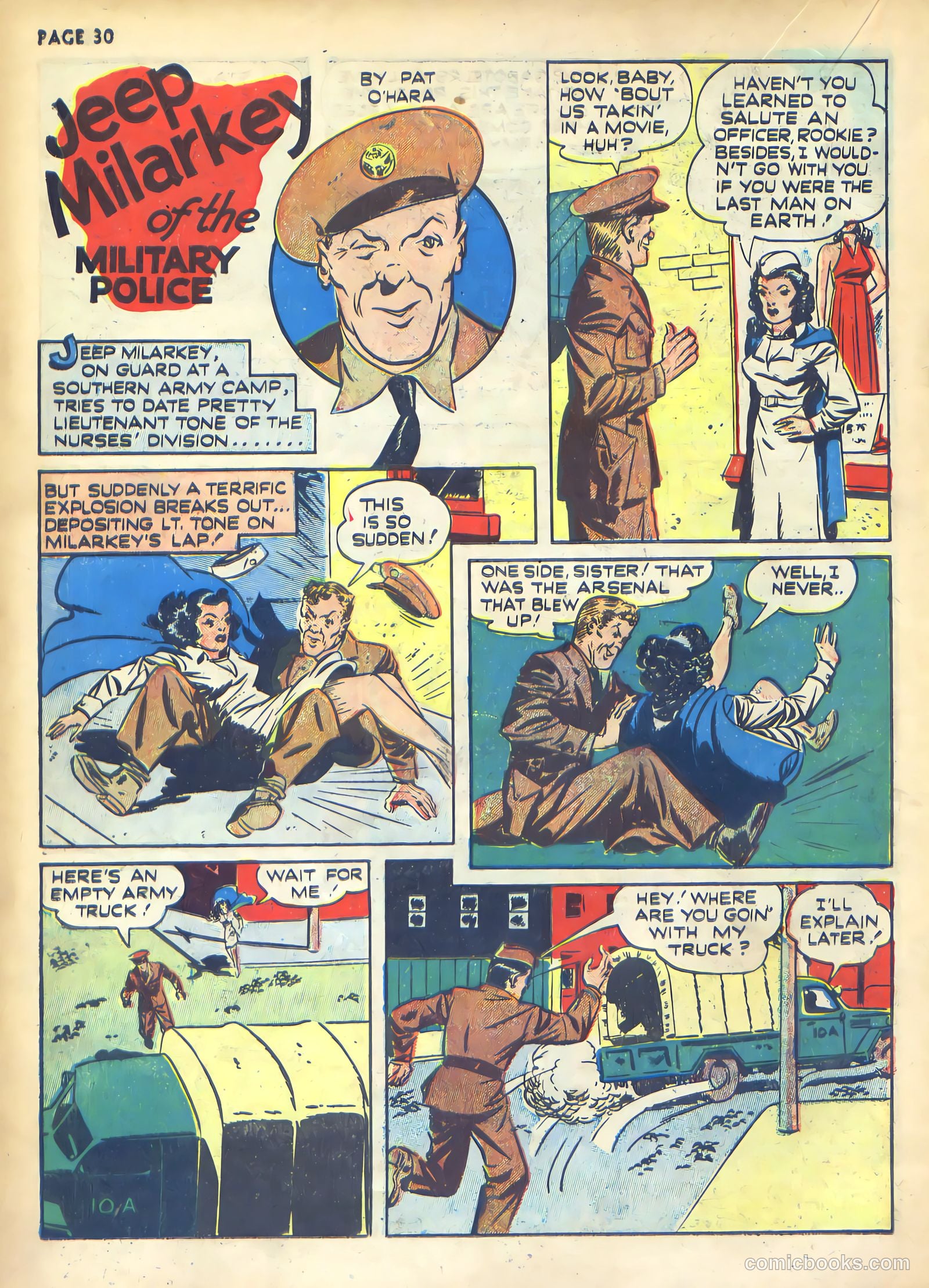 Rangers Comics #1 (1941, Flying Stories, Inc.) — page 32 of 68
