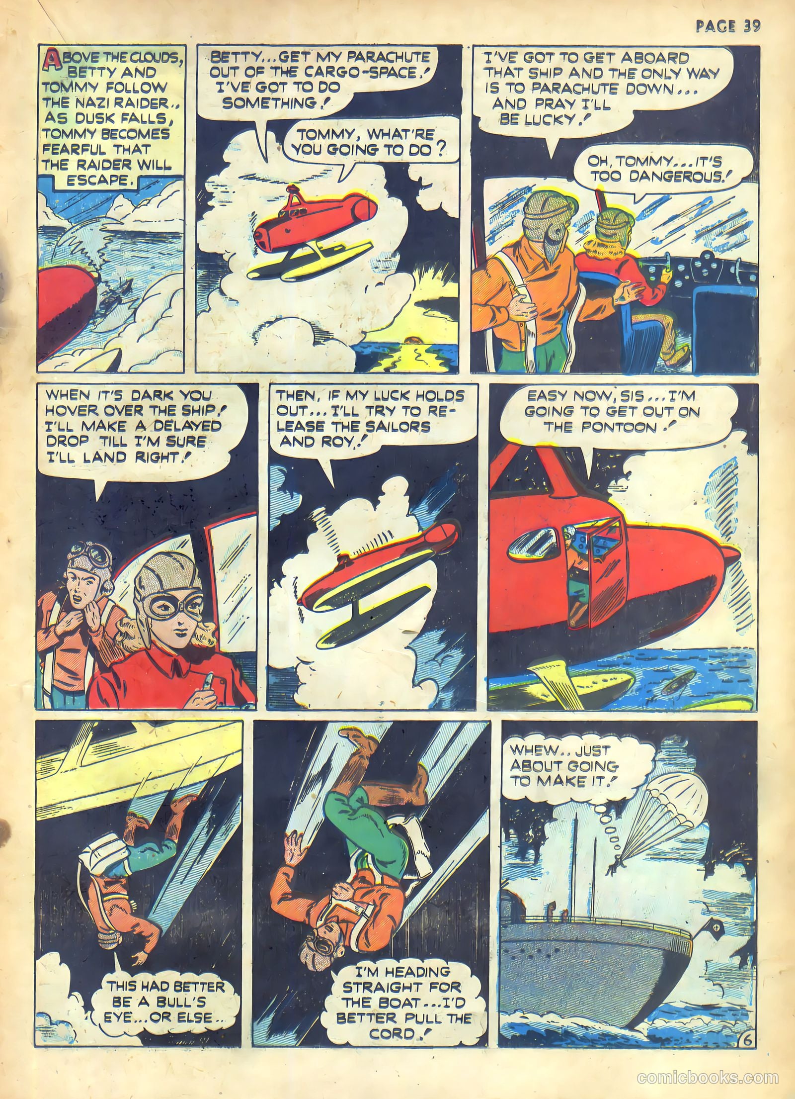 Rangers Comics #1 (1941, Flying Stories, Inc.) — page 41 of 68