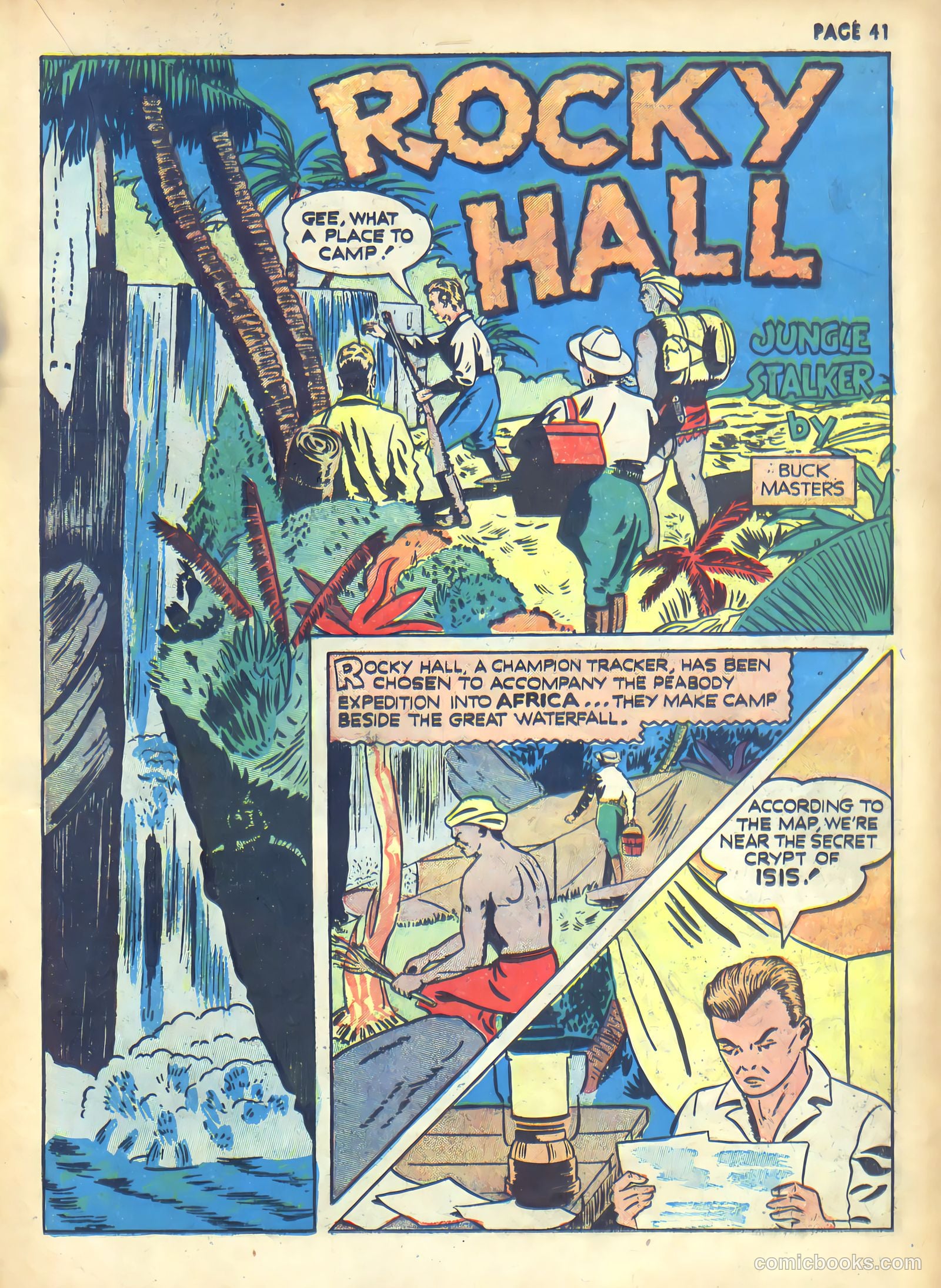Rangers Comics #1 (1941, Flying Stories, Inc.) — page 43 of 68