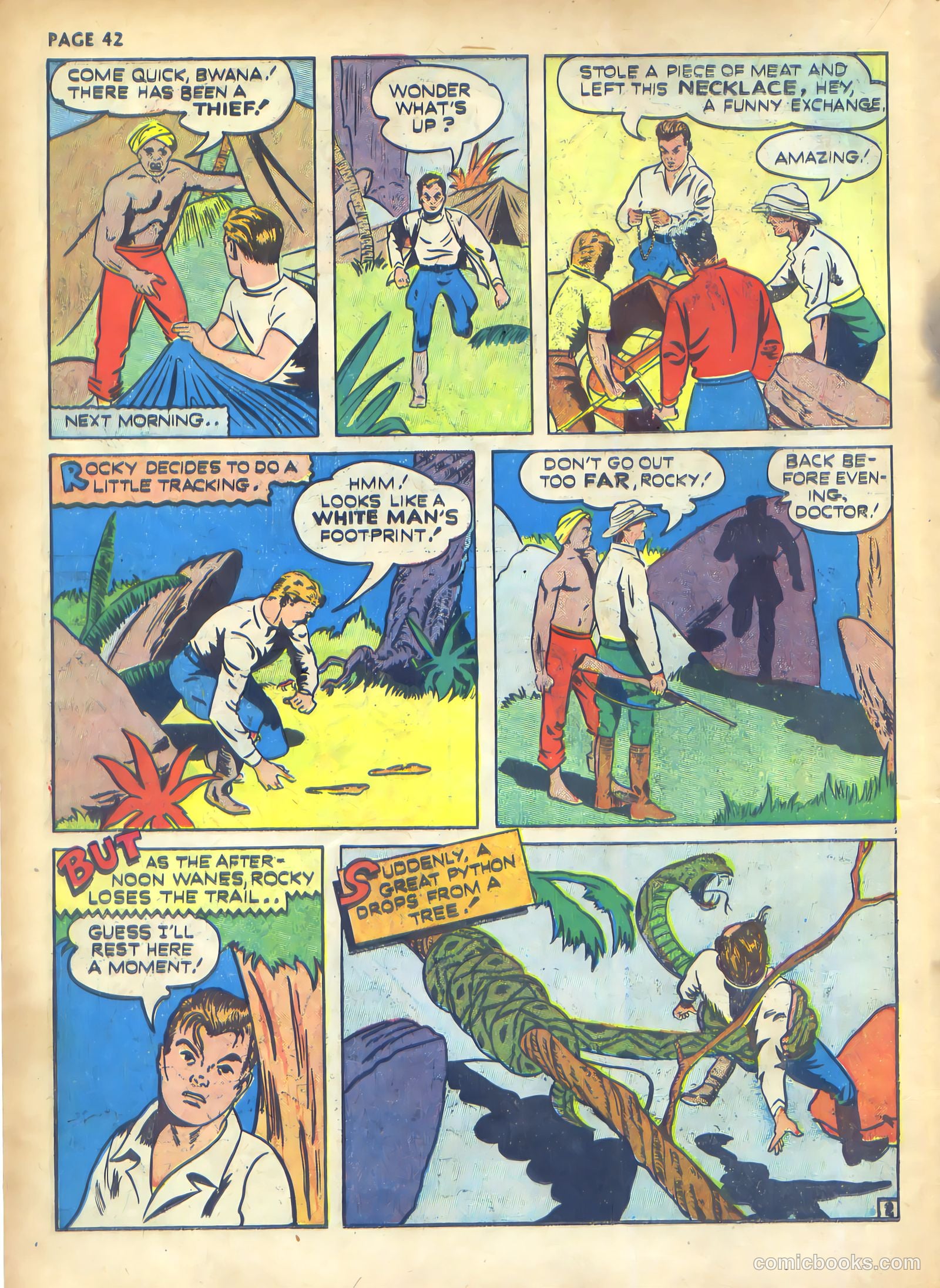 Rangers Comics #1 (1941, Flying Stories, Inc.) — page 44 of 68