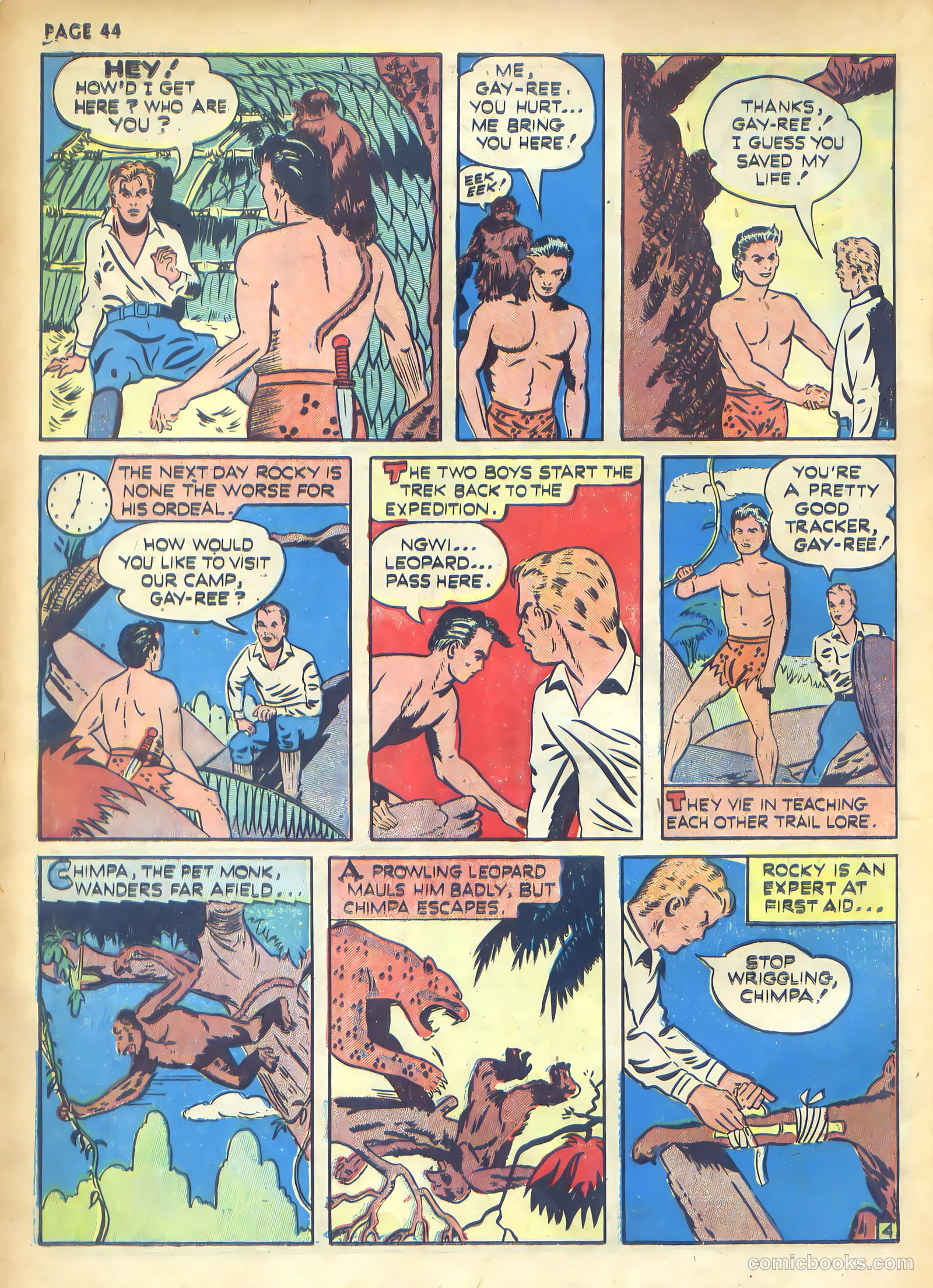 Rangers Comics #1 (1941, Flying Stories, Inc.) — page 46 of 68