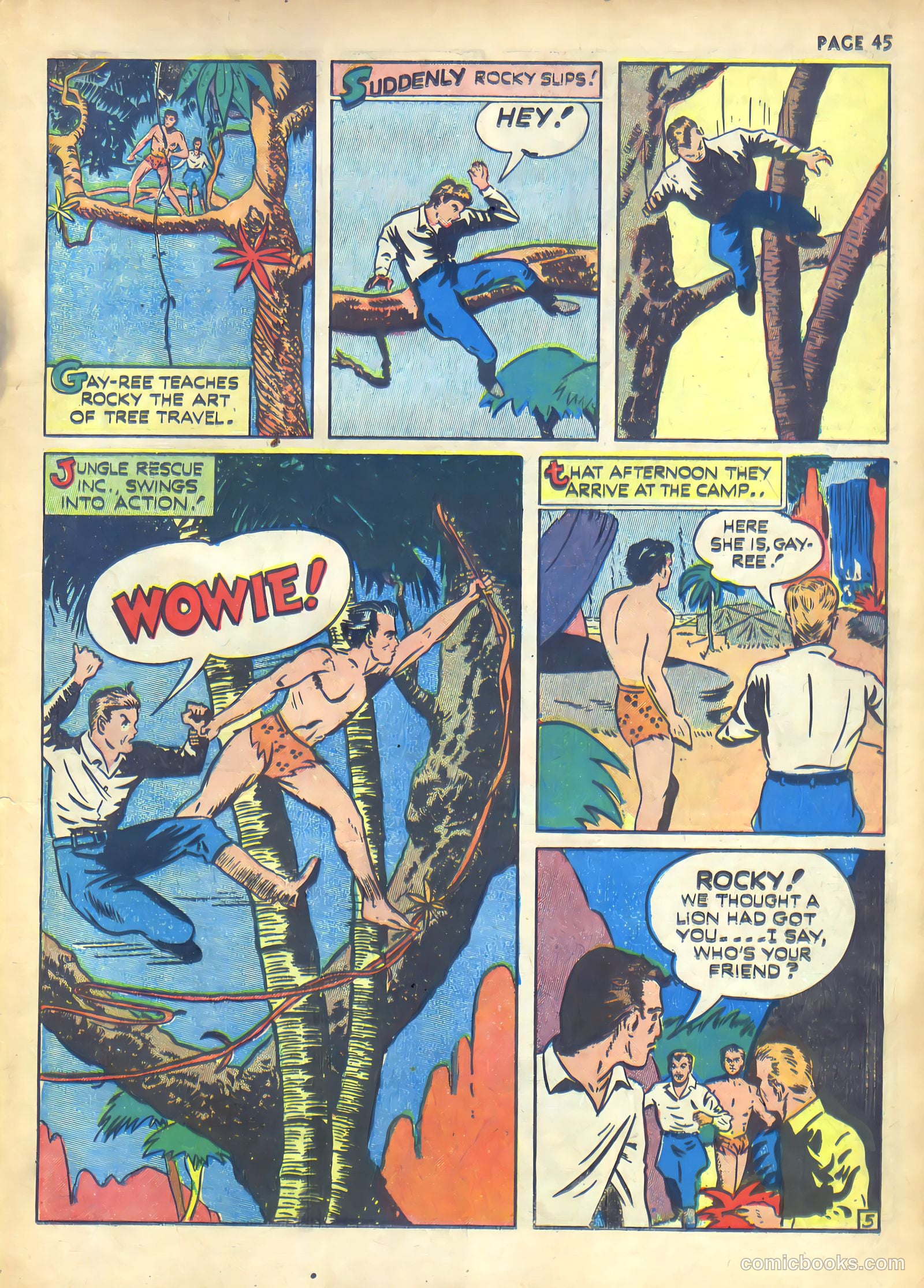 Rangers Comics #1 (1941, Flying Stories, Inc.) — page 47 of 68