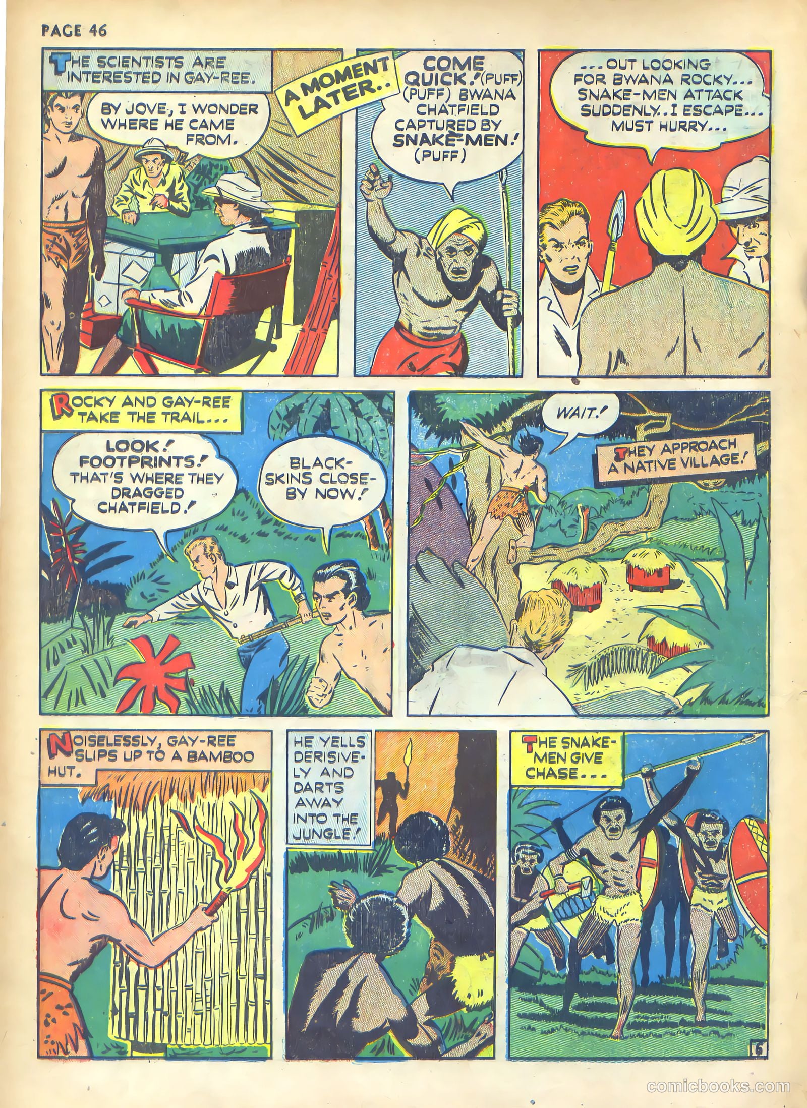 Rangers Comics #1 (1941, Flying Stories, Inc.) — page 48 of 68