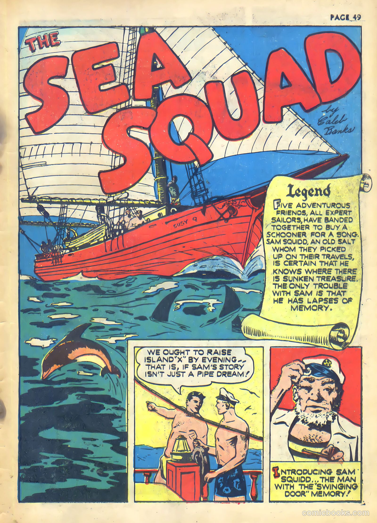 Rangers Comics #1 (1941, Flying Stories, Inc.) — page 51 of 68
