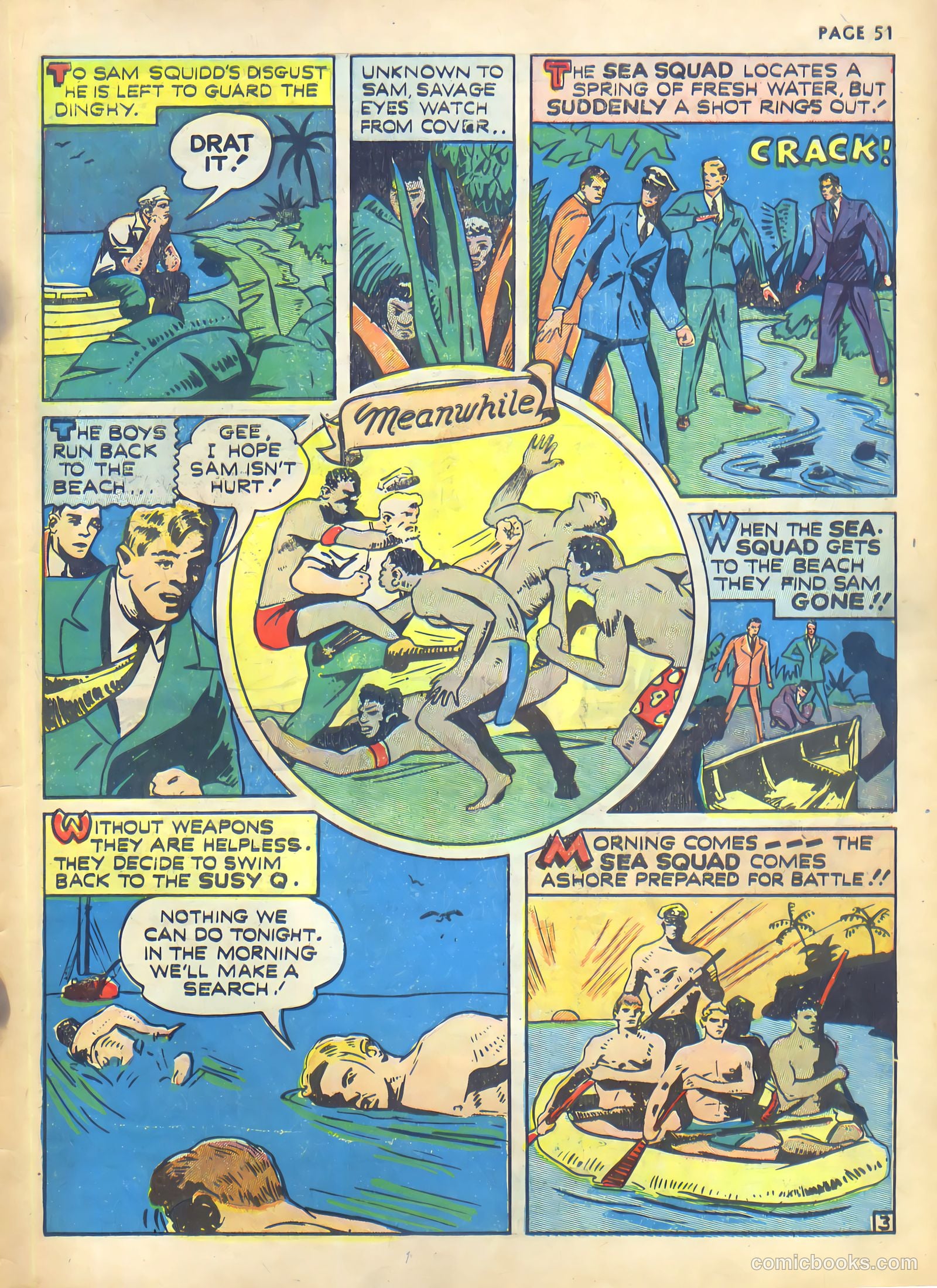 Rangers Comics #1 (1941, Flying Stories, Inc.) — page 53 of 68