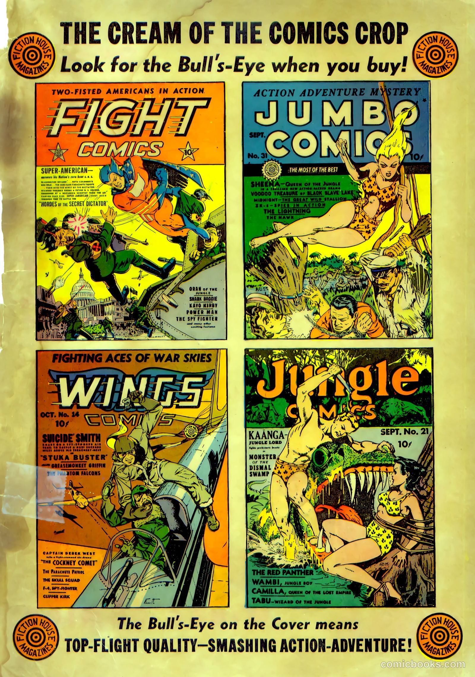 Rangers Comics #1 (1941, Flying Stories, Inc.) — page 67 of 68