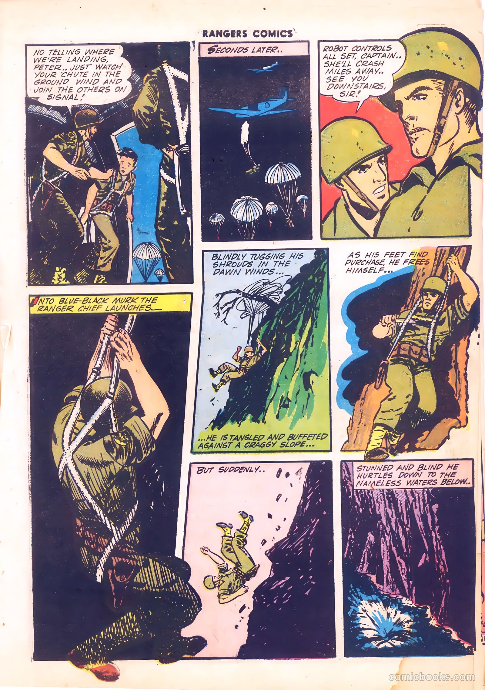 Rangers Comics #12 (1943, Flying Stories, Inc.) — page 5 of 60