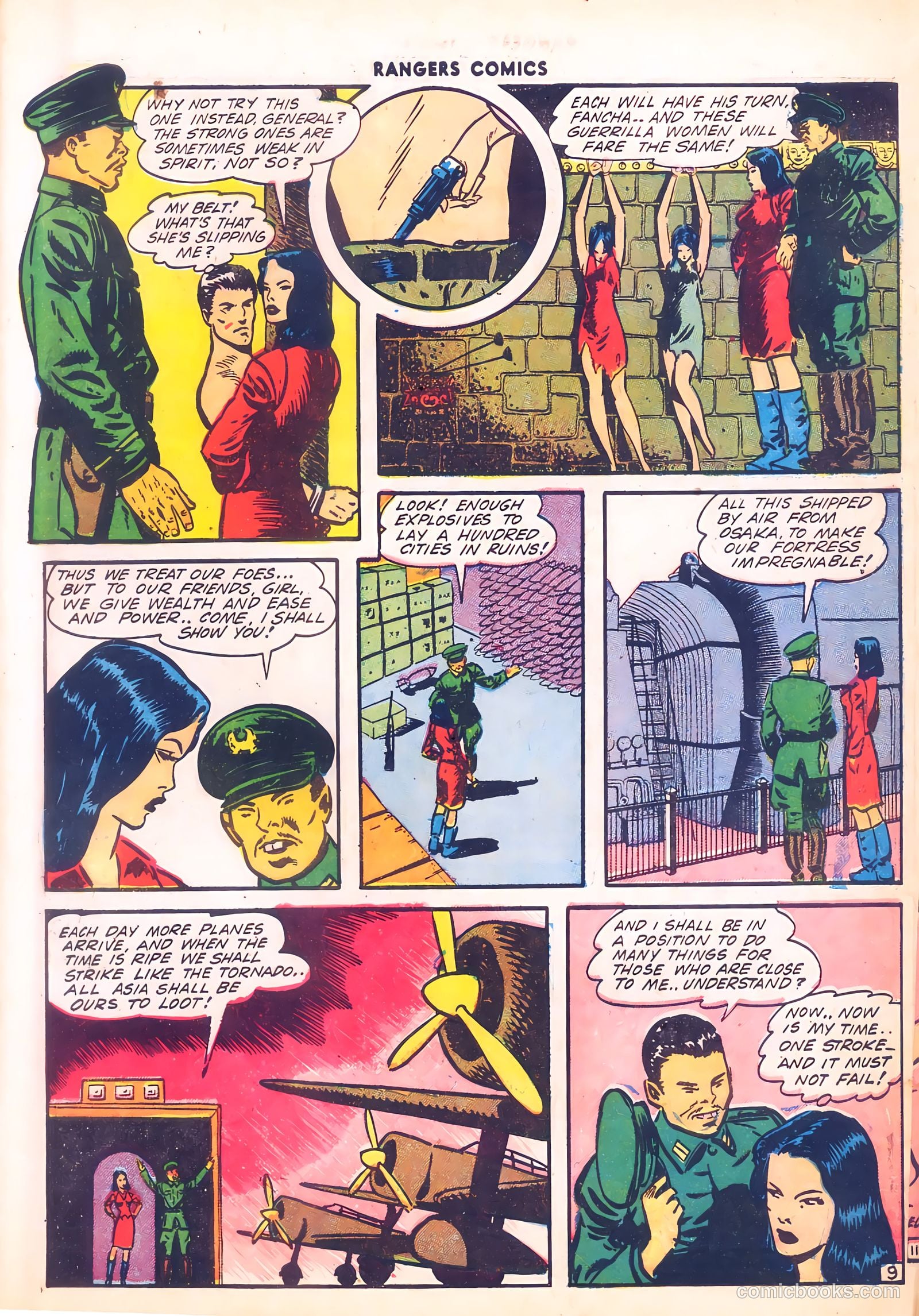 Rangers Comics #12 (1943, Flying Stories, Inc.) — page 11 of 60