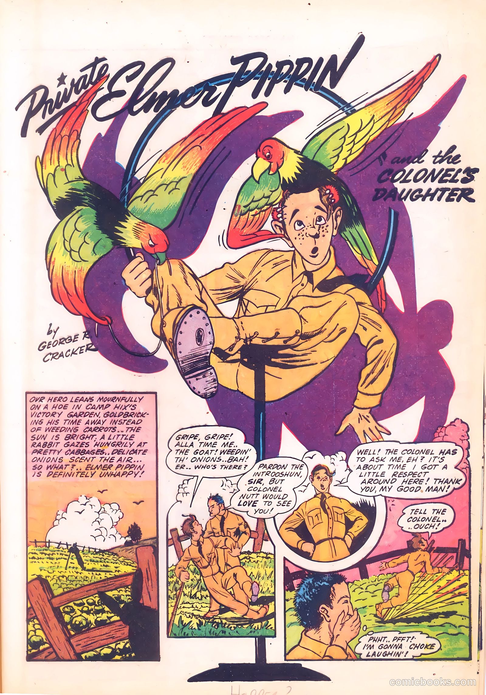 Rangers Comics #12 (1943, Flying Stories, Inc.) — page 15 of 60