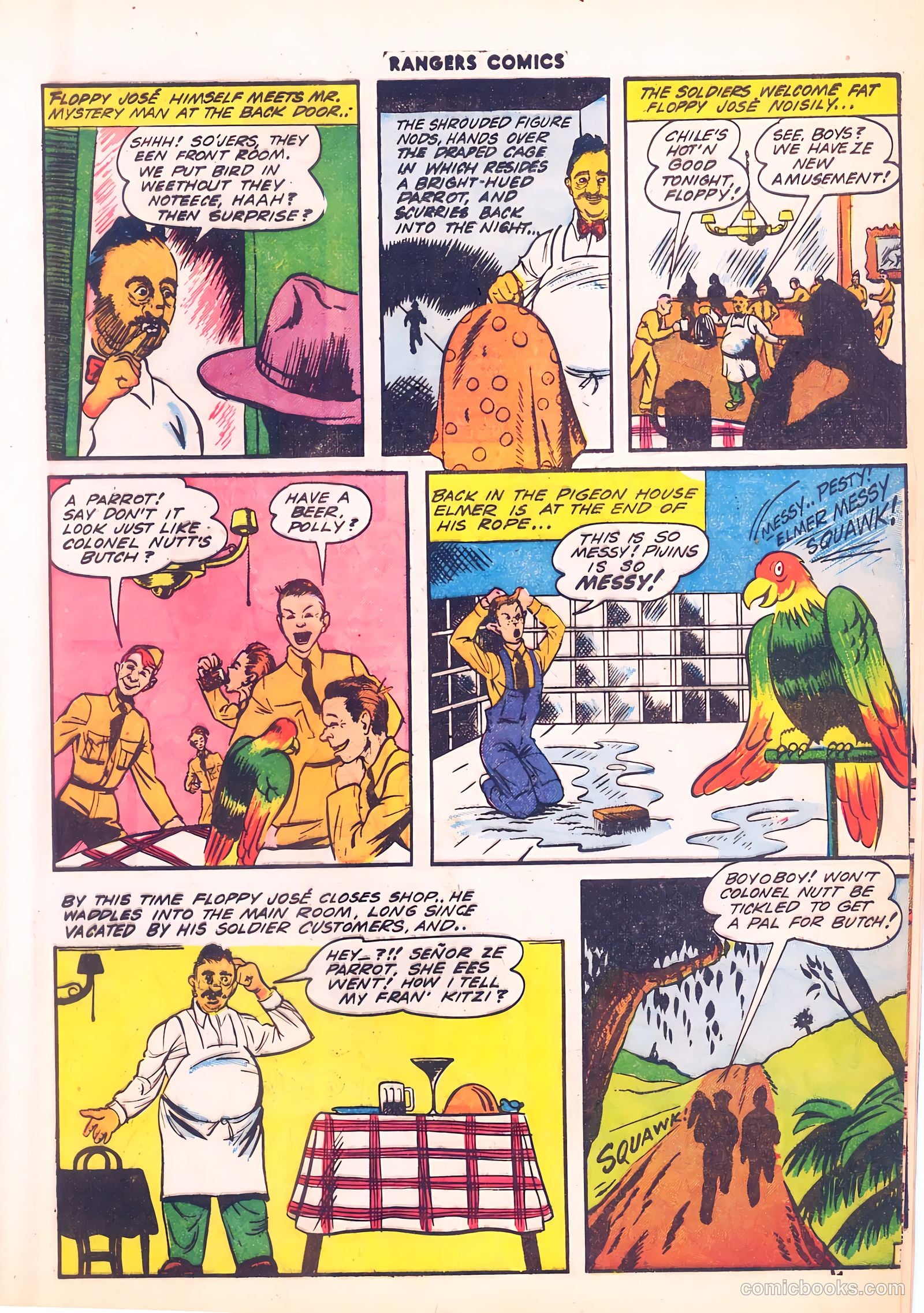 Rangers Comics #12 (1943, Flying Stories, Inc.) — page 17 of 60