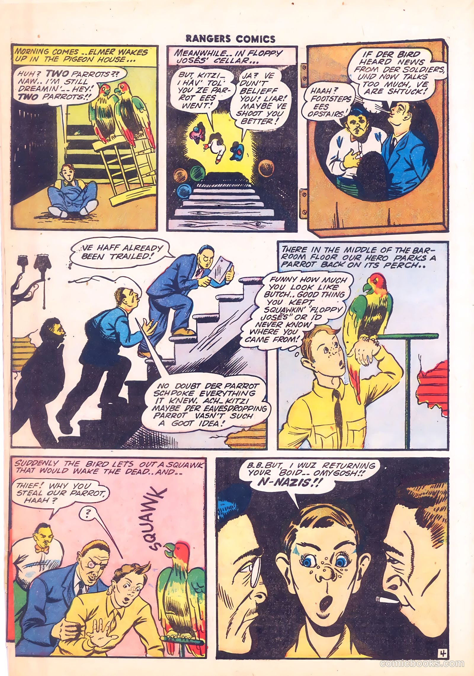 Rangers Comics #12 (1943, Flying Stories, Inc.) — page 18 of 60