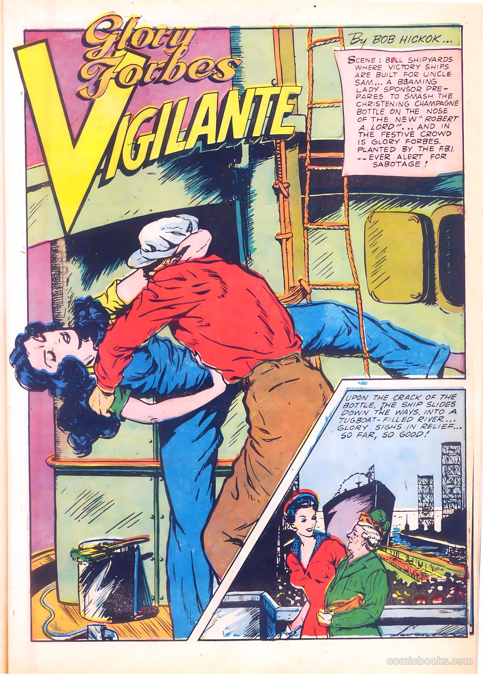 Rangers Comics #12 (1943, Flying Stories, Inc.) — page 21 of 60