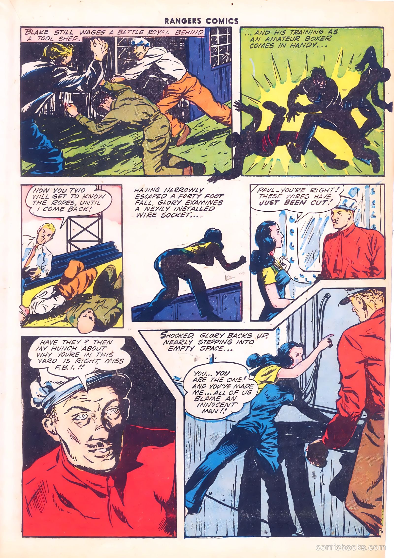 Rangers Comics #12 (1943, Flying Stories, Inc.) — page 27 of 60