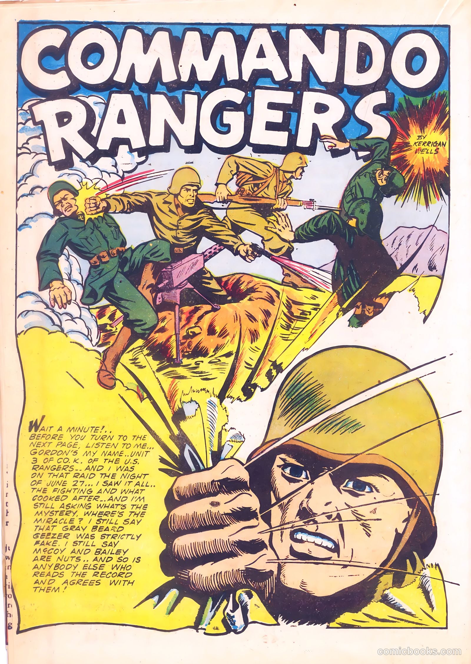 Rangers Comics #12 (1943, Flying Stories, Inc.) — page 38 of 60