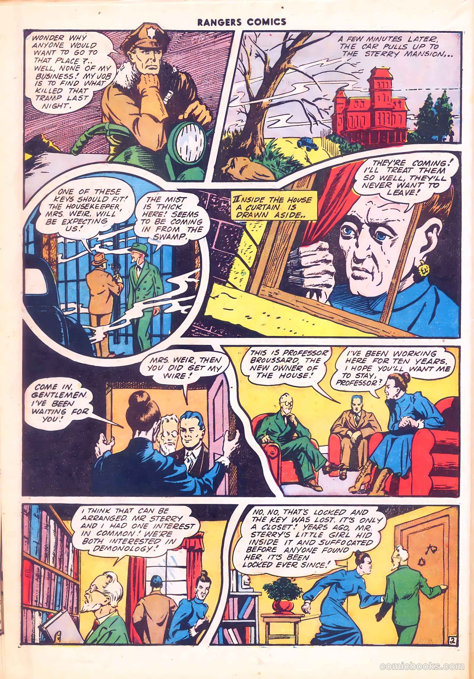 Rangers Comics #12 (1943, Flying Stories, Inc.) — page 46 of 60