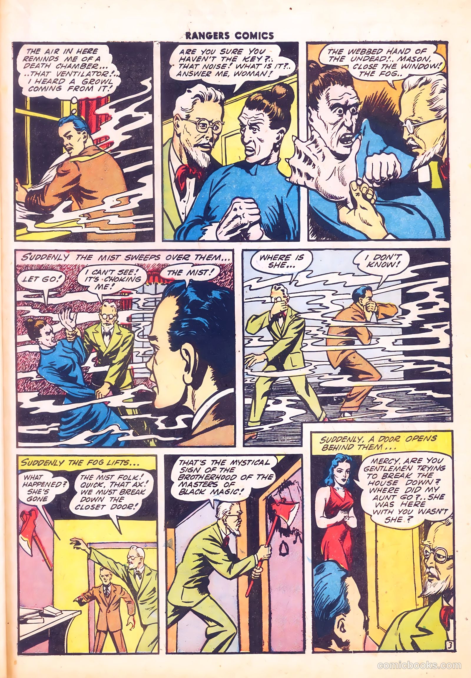 Rangers Comics #12 (1943, Flying Stories, Inc.) — page 47 of 60