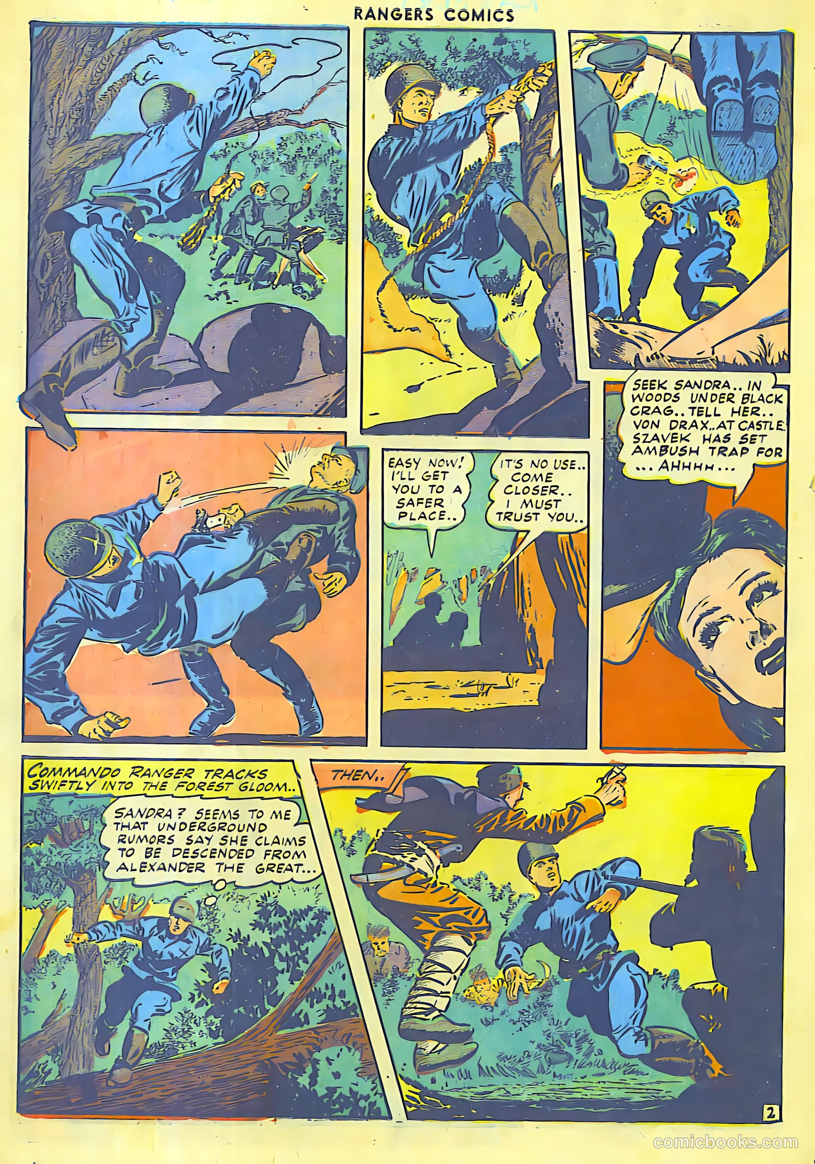 Rangers Comics #16 (1944) — page 3 of 50