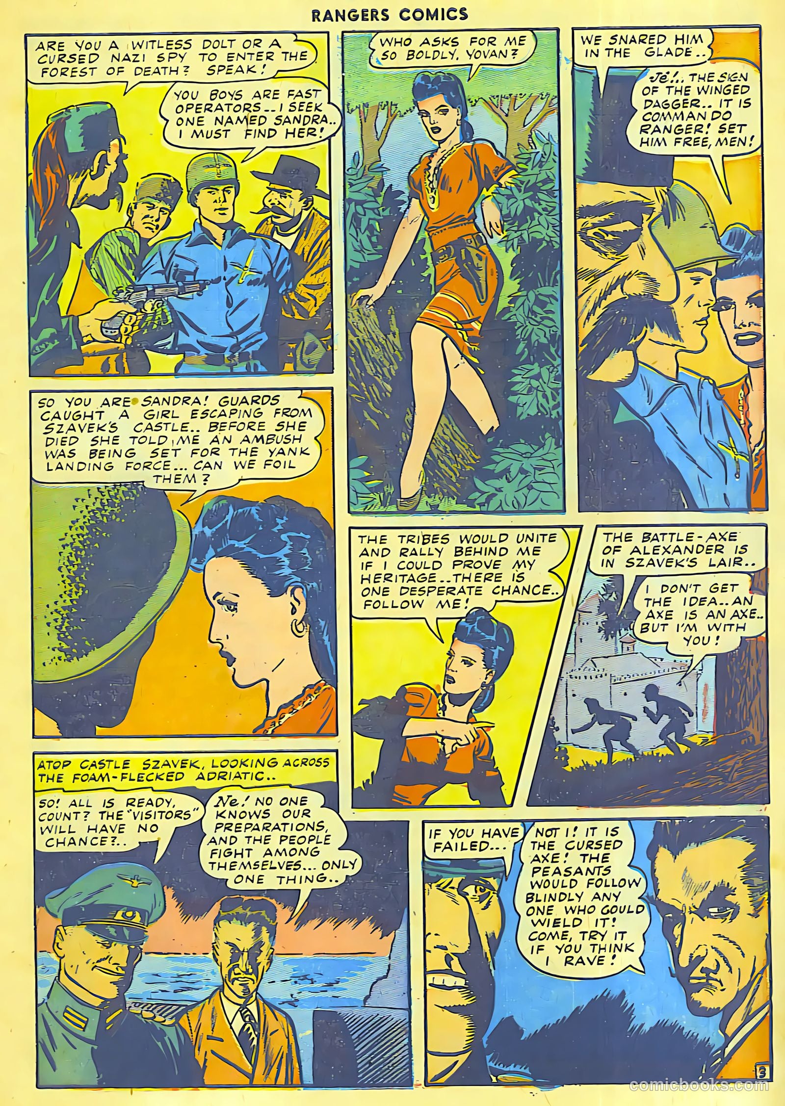 Rangers Comics #16 (1944) — page 4 of 50