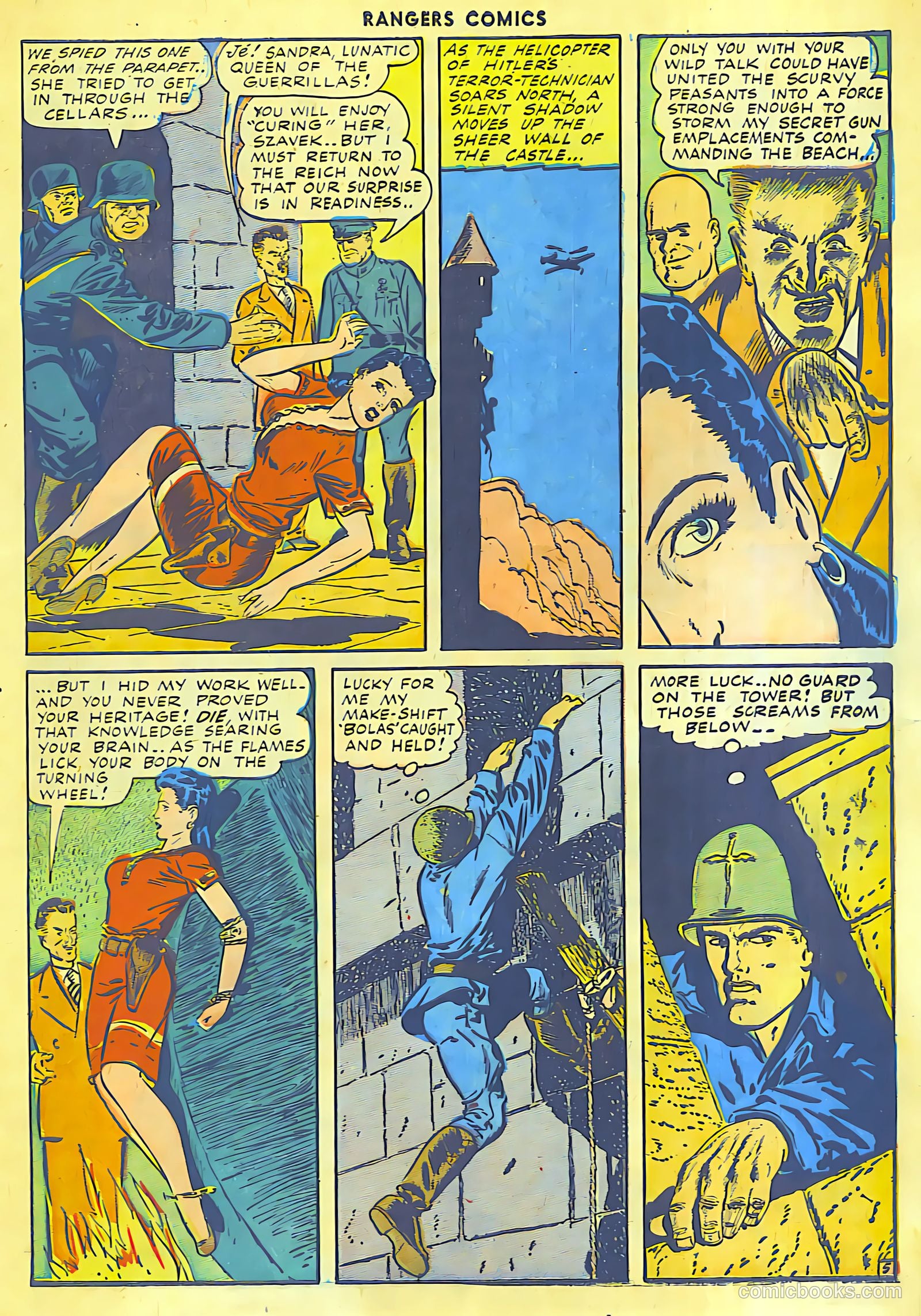 Rangers Comics #16 (1944) — page 6 of 50