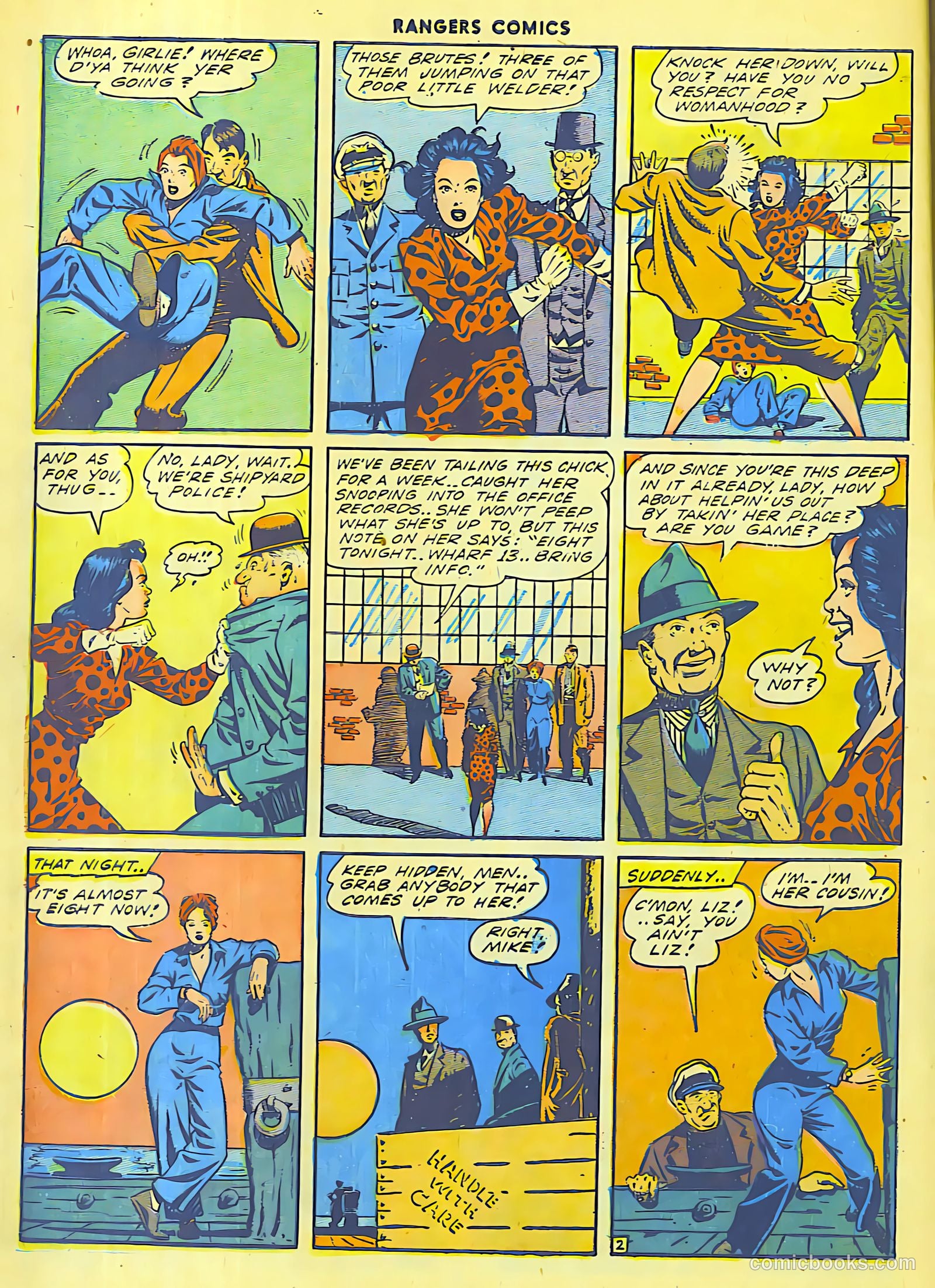 Rangers Comics #16 (1944) — page 11 of 50