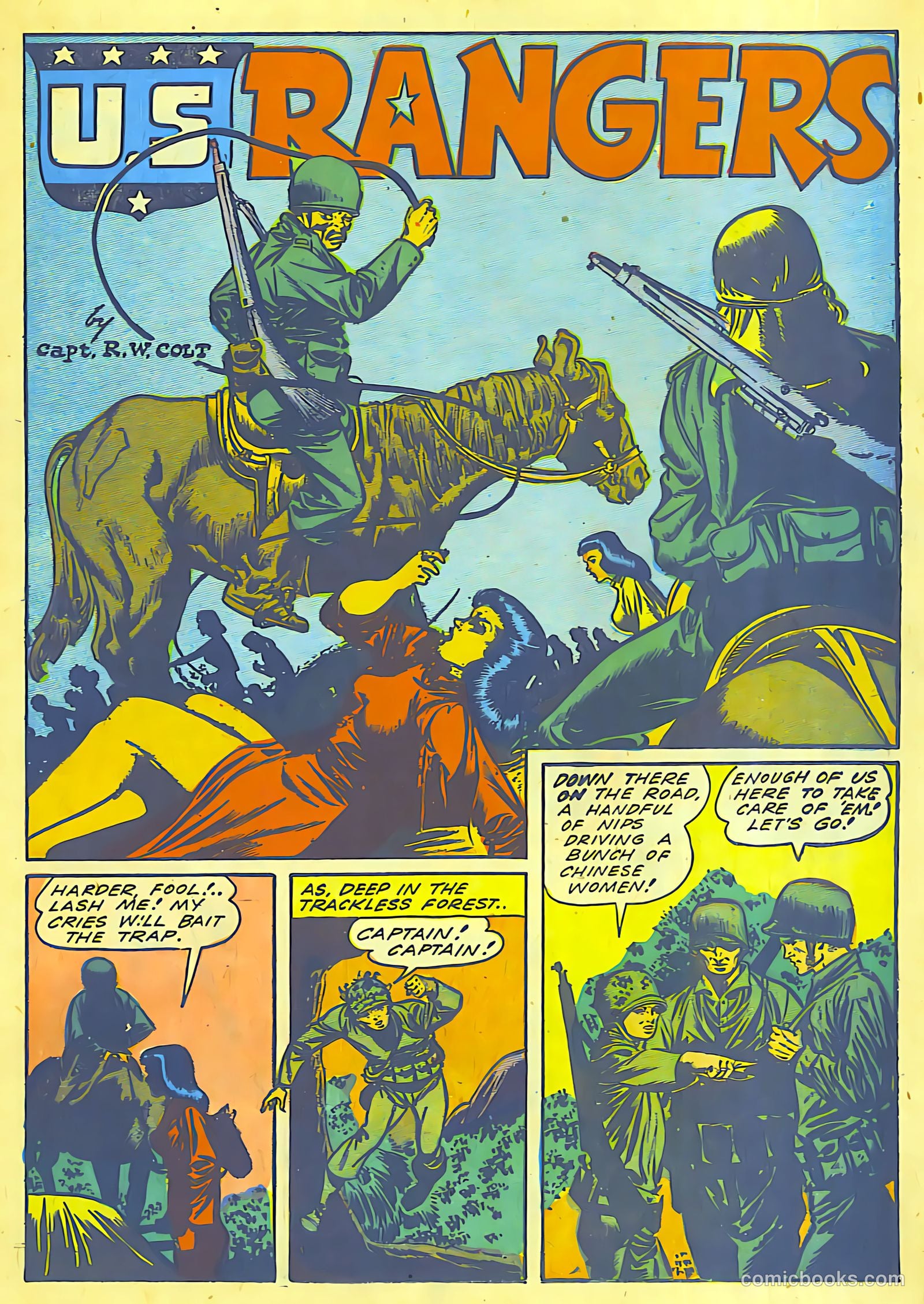 Rangers Comics #16 (1944) — page 18 of 50