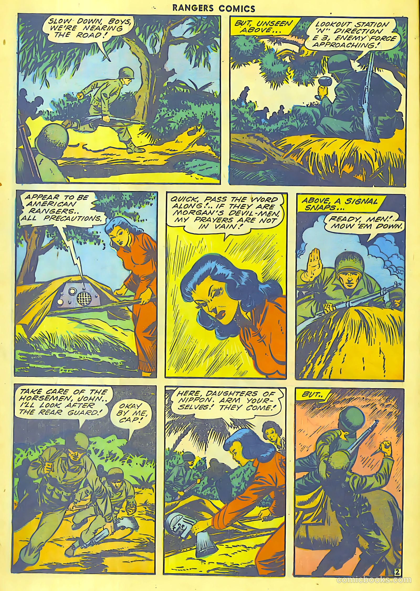 Rangers Comics #16 (1944) — page 19 of 50
