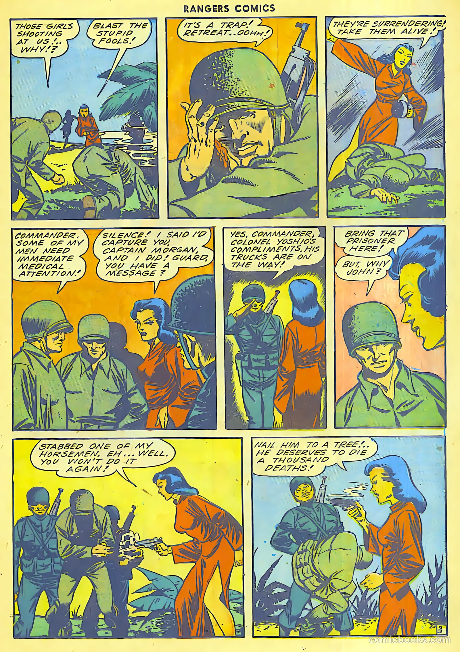 Rangers Comics #16 (1944) — page 20 of 50