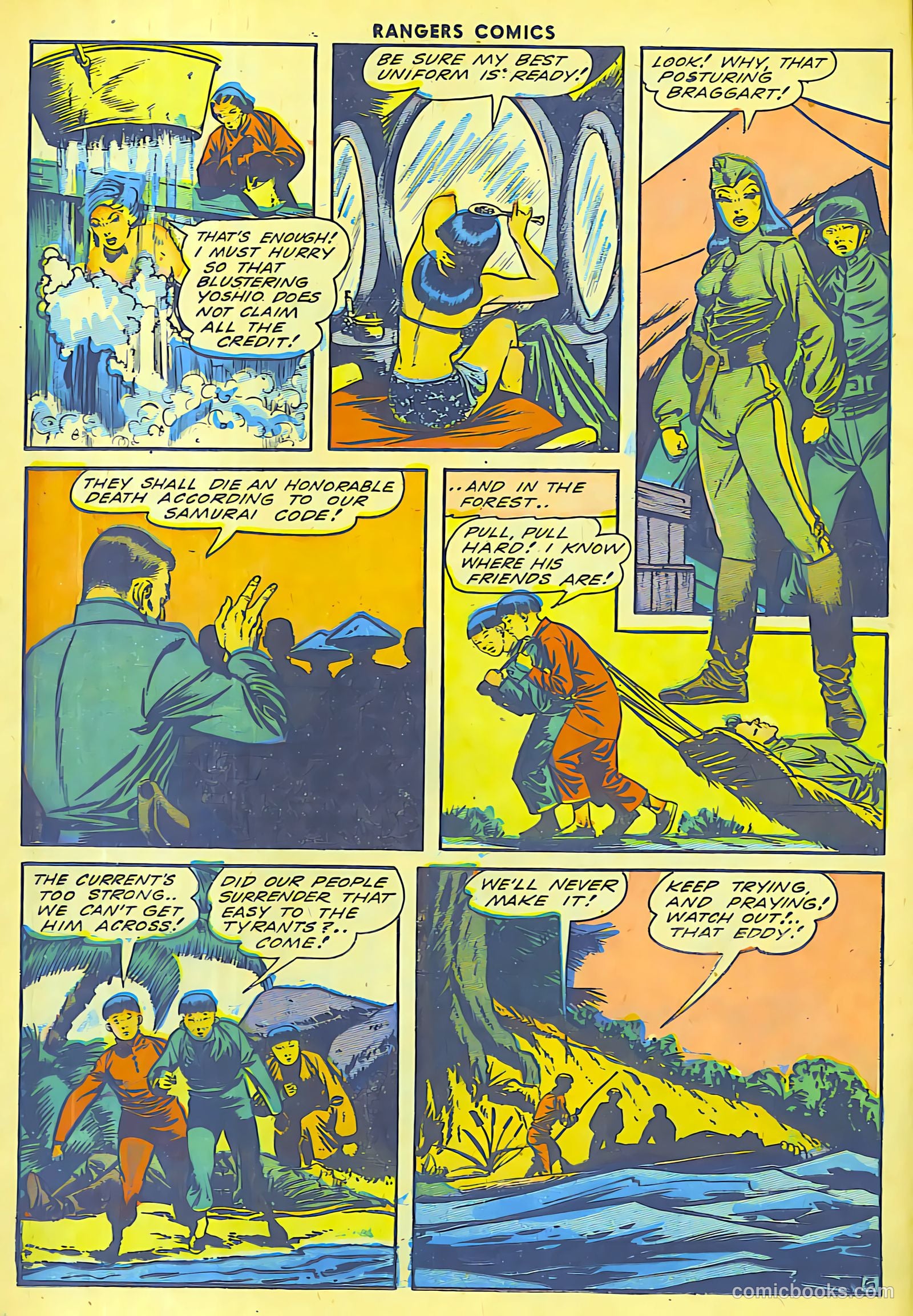 Rangers Comics #16 (1944) — page 23 of 50