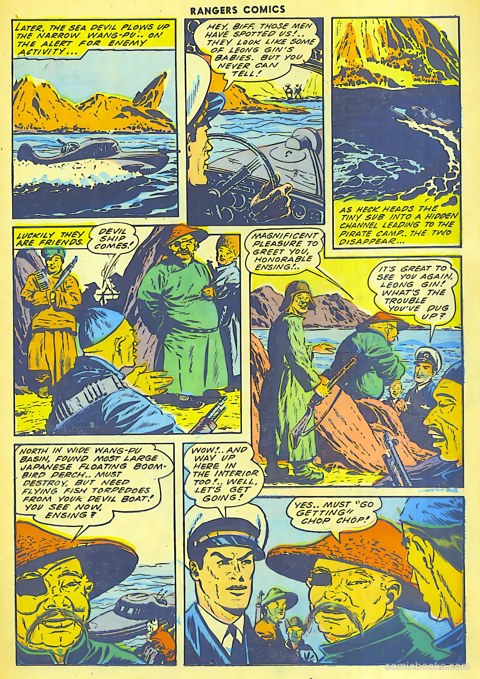 Rangers Comics #16 (1944) — page 28 of 50