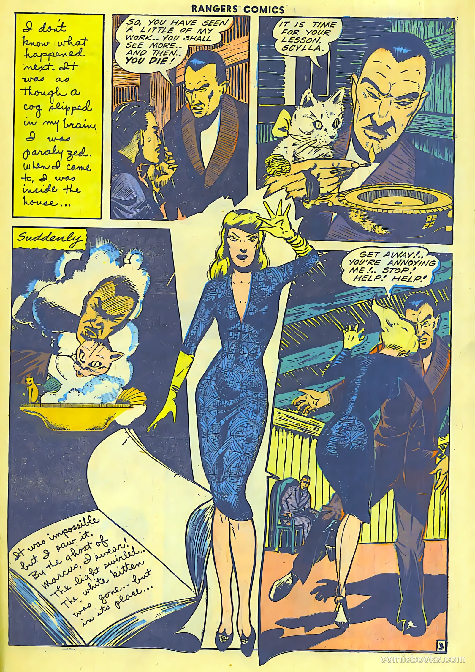 Rangers Comics #16 (1944) — page 36 of 50
