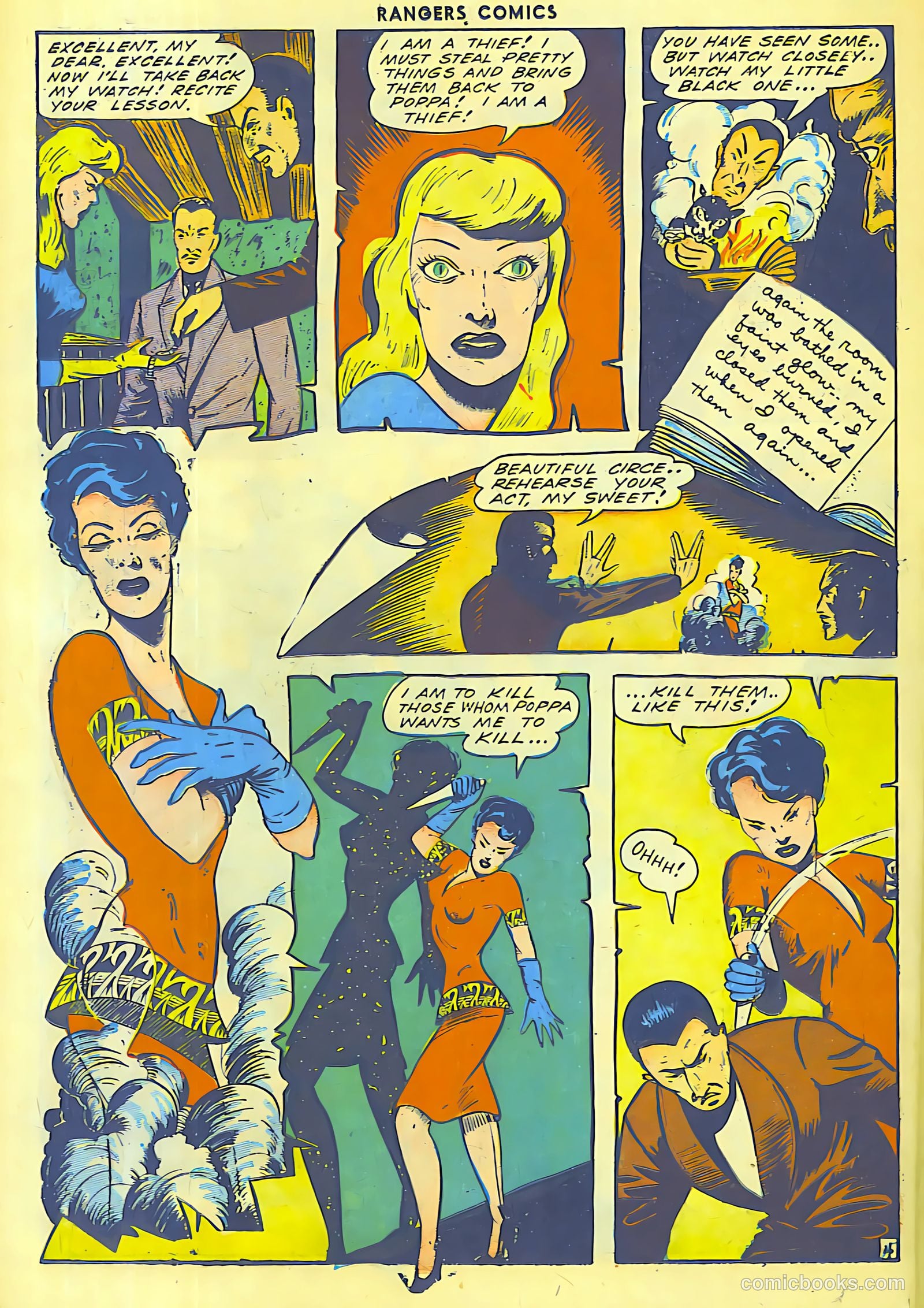 Rangers Comics #16 (1944) — page 37 of 50