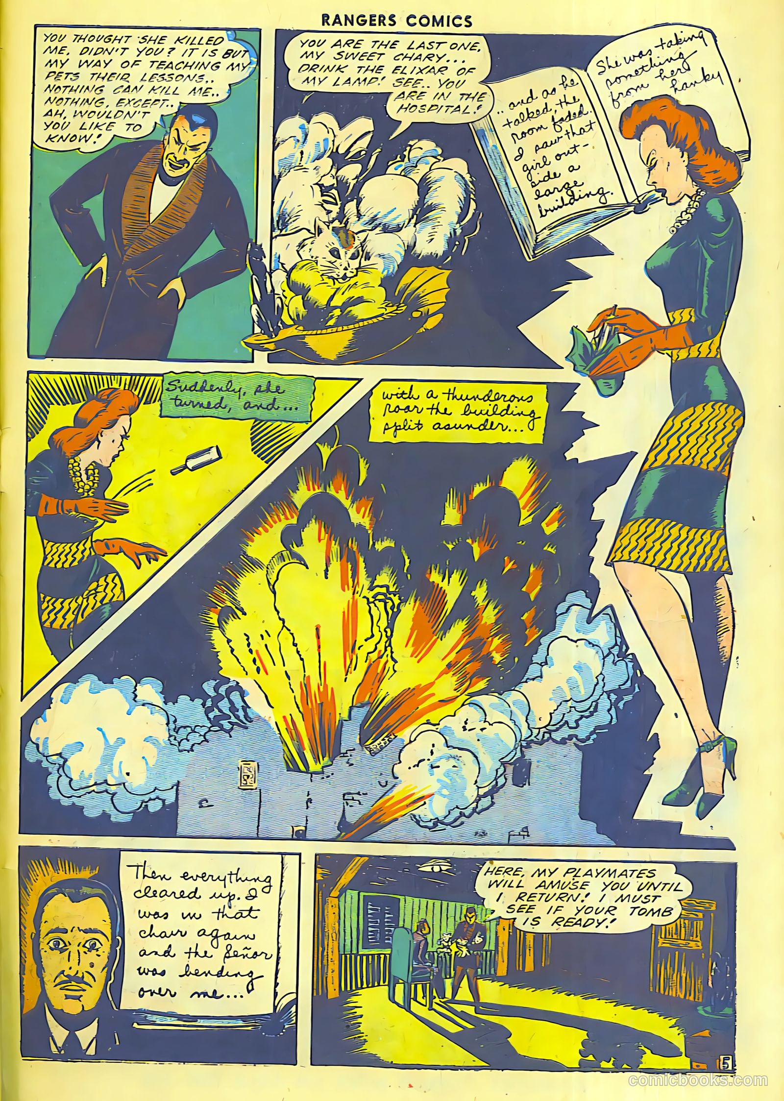 Rangers Comics #16 (1944) — page 38 of 50