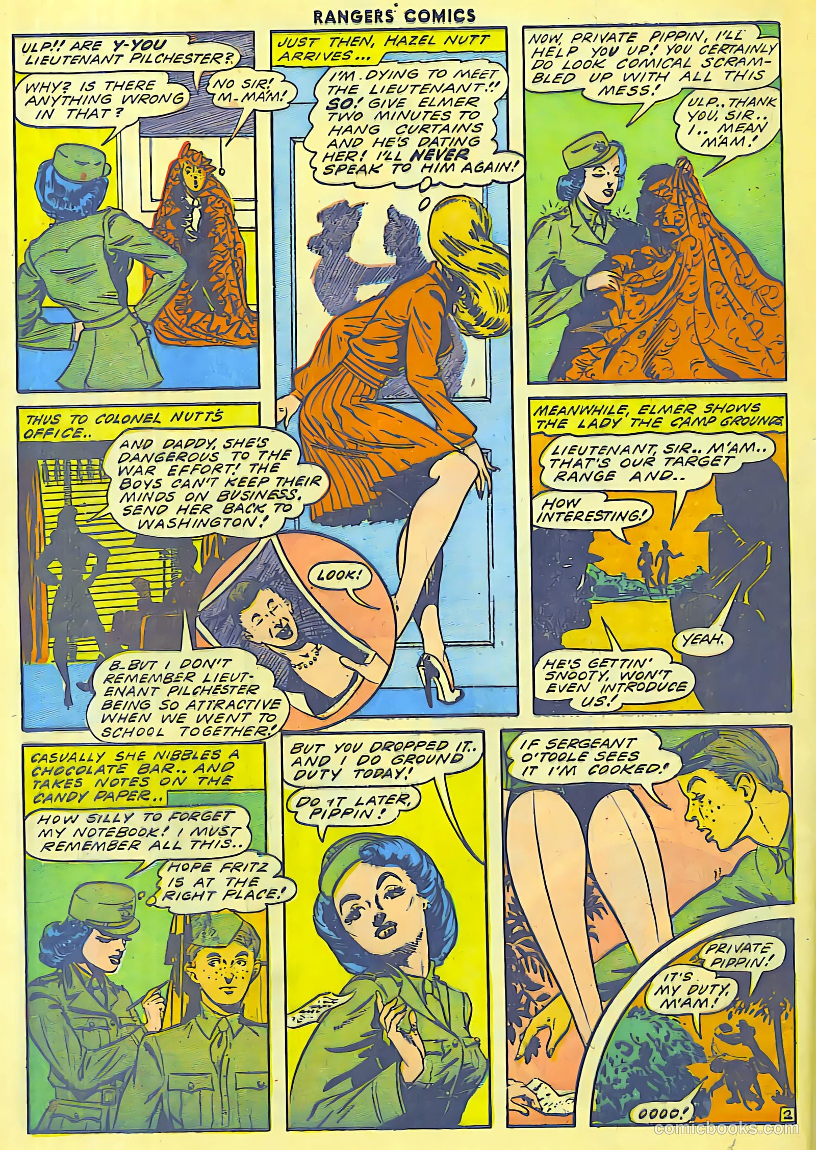 Rangers Comics #16 (1944) — page 41 of 50