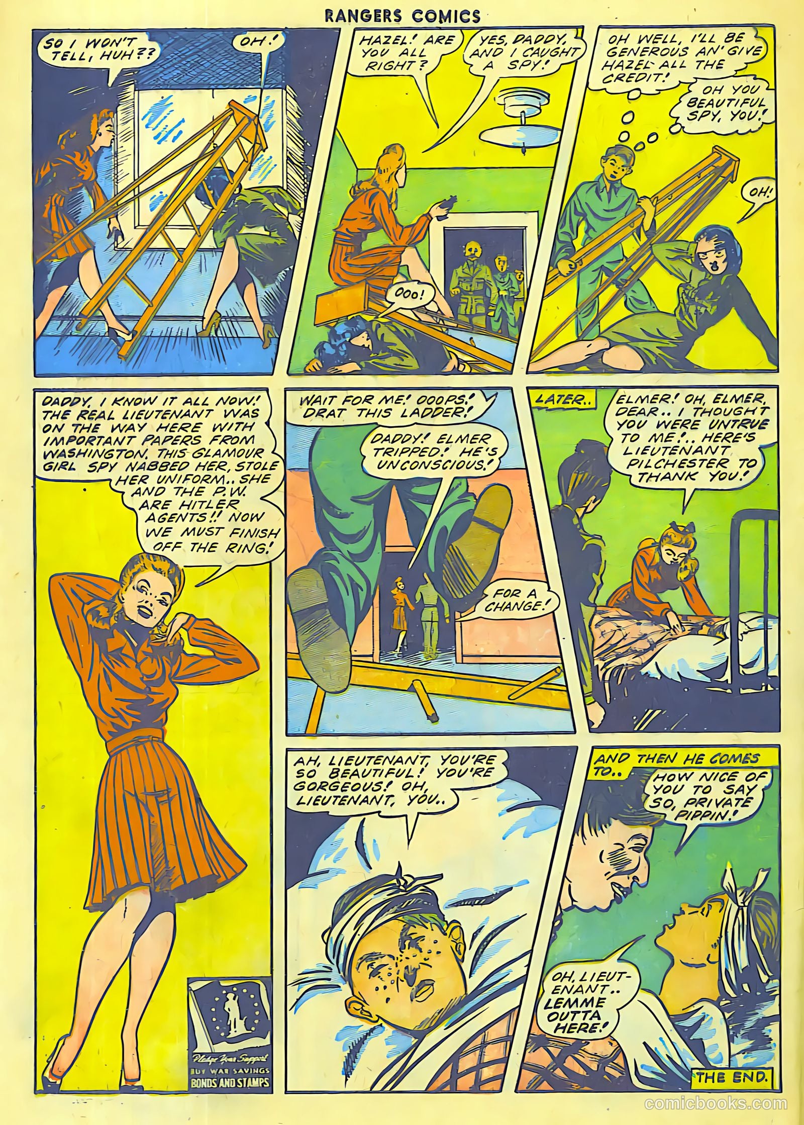 Rangers Comics #16 (1944) — page 43 of 50