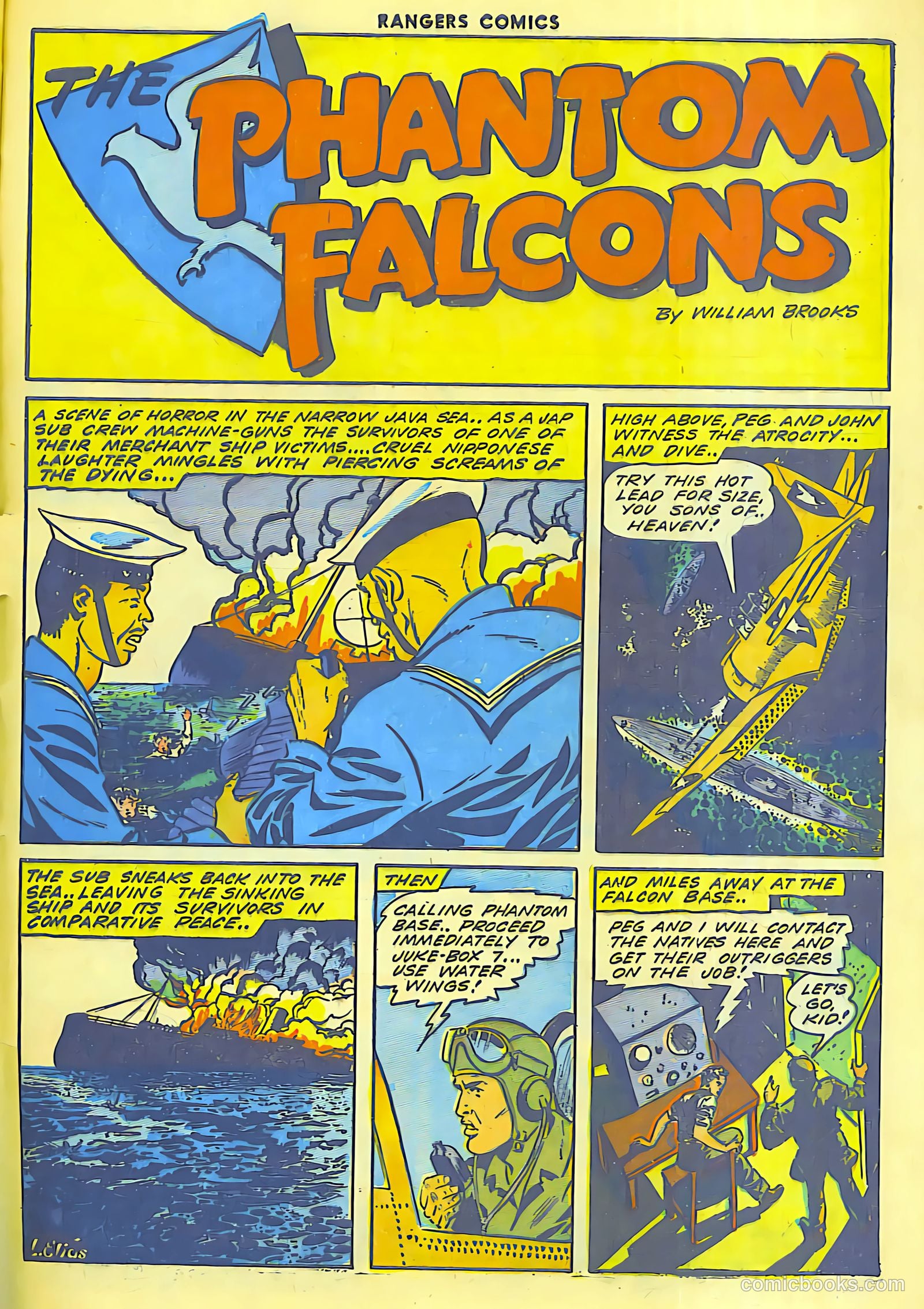 Rangers Comics #16 (1944) — page 44 of 50
