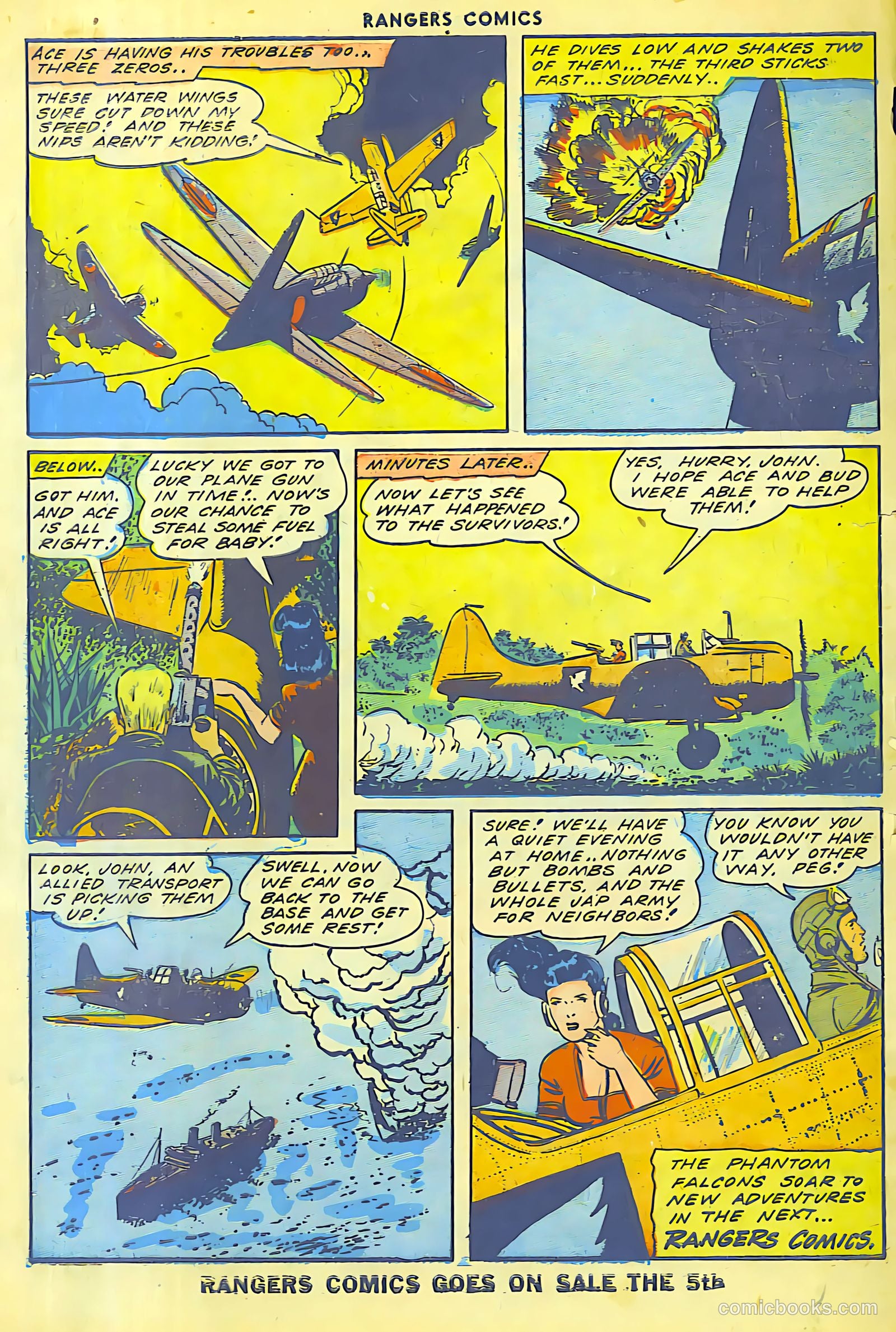 Rangers Comics #16 (1944) — page 49 of 50