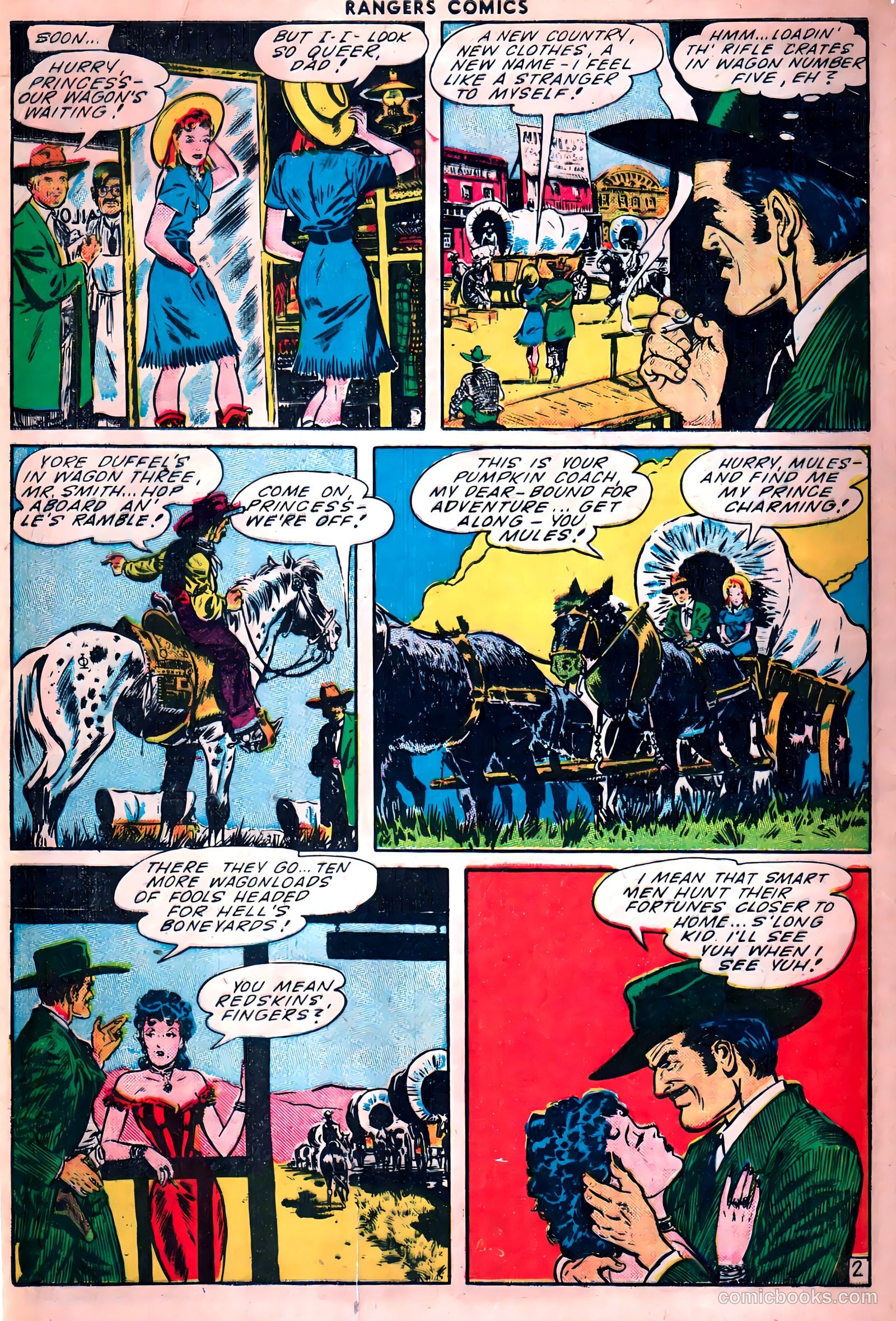 Rangers Comics #21 (1947) — page 3 of 51