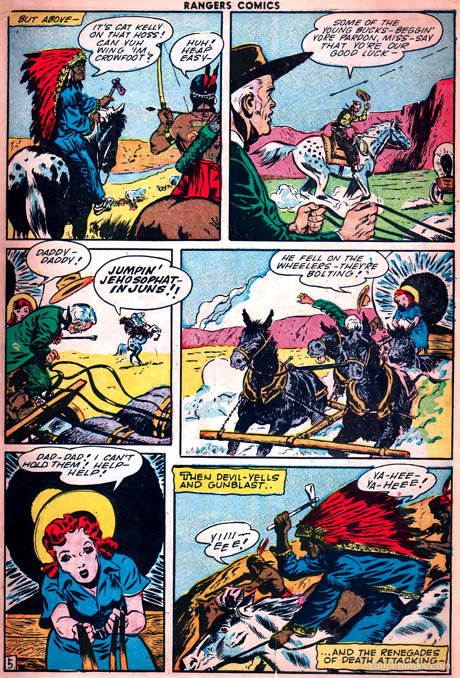 Rangers Comics #21 (1947) — page 6 of 51