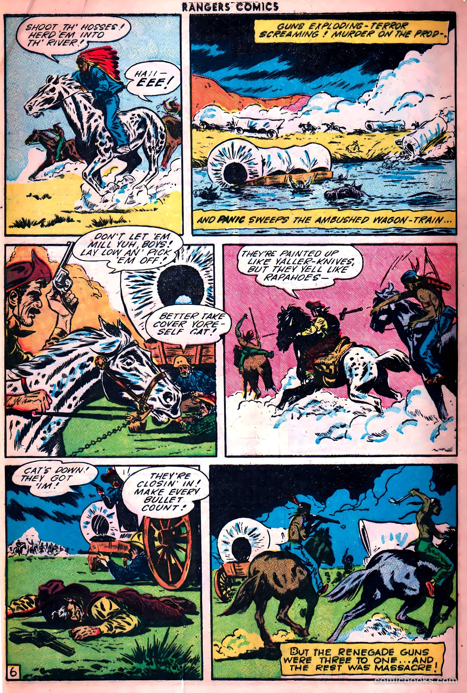 Rangers Comics #21 (1947) — page 7 of 51