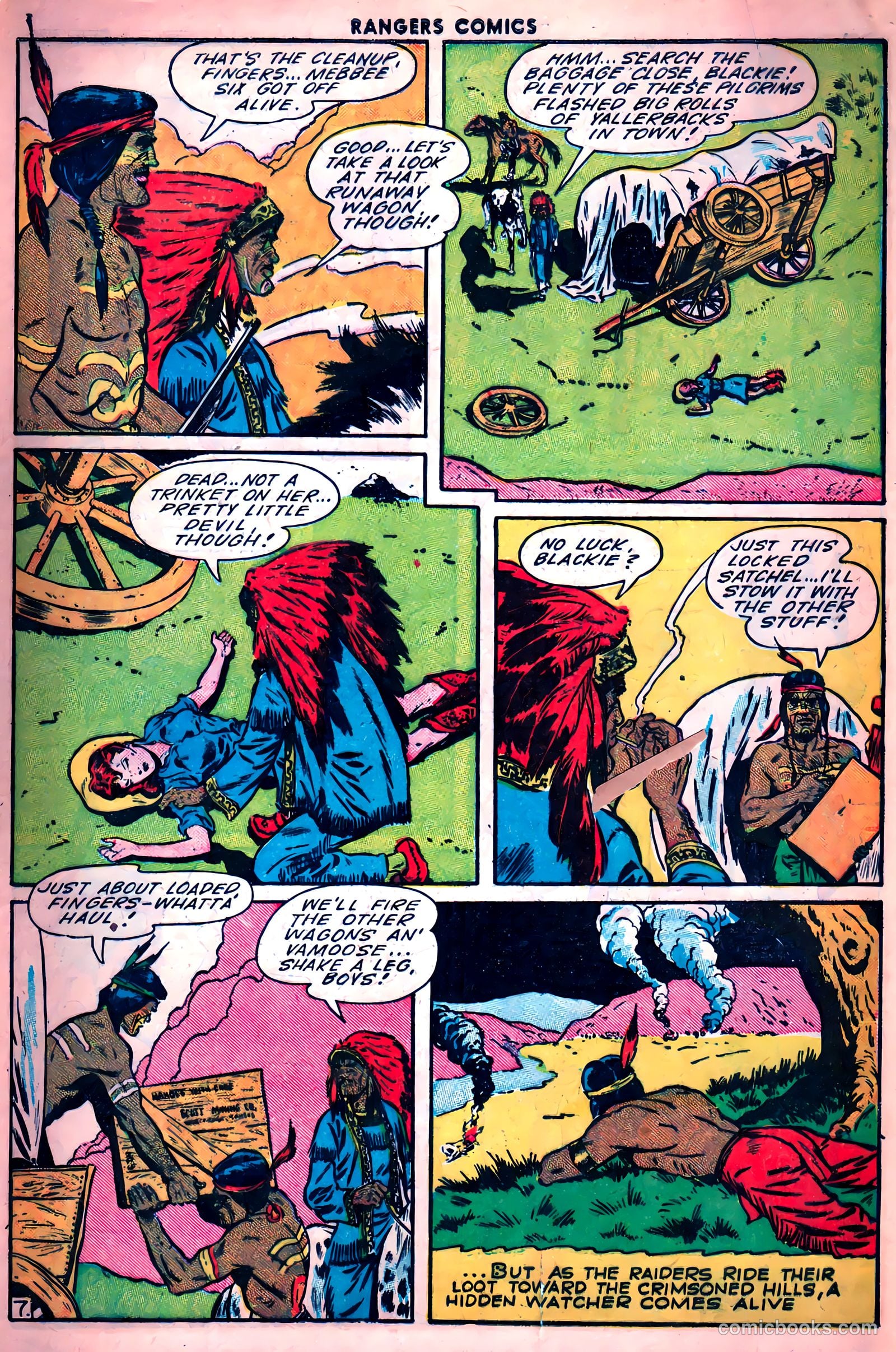 Rangers Comics #21 (1947) — page 8 of 51