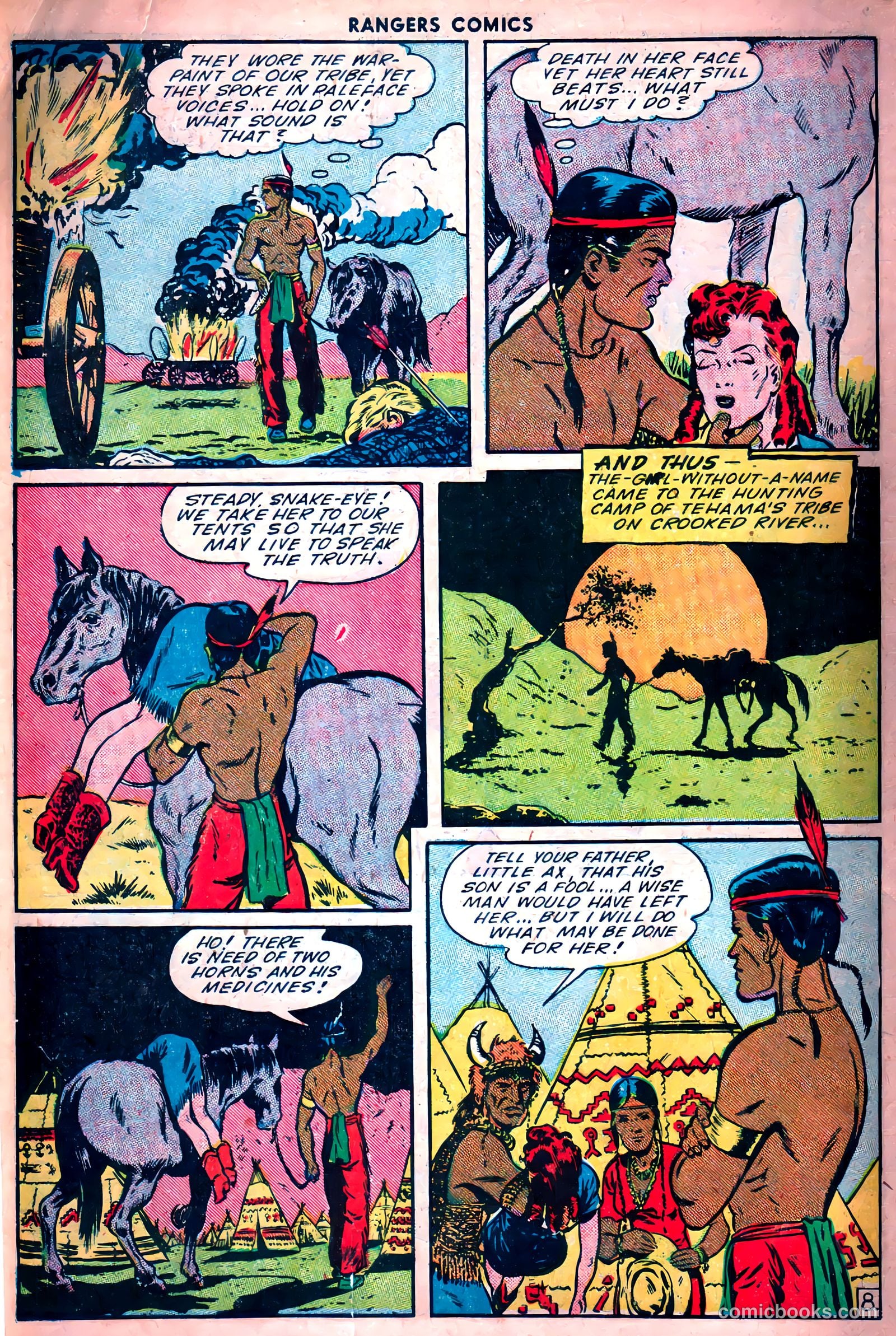 Rangers Comics #21 (1947) — page 9 of 51