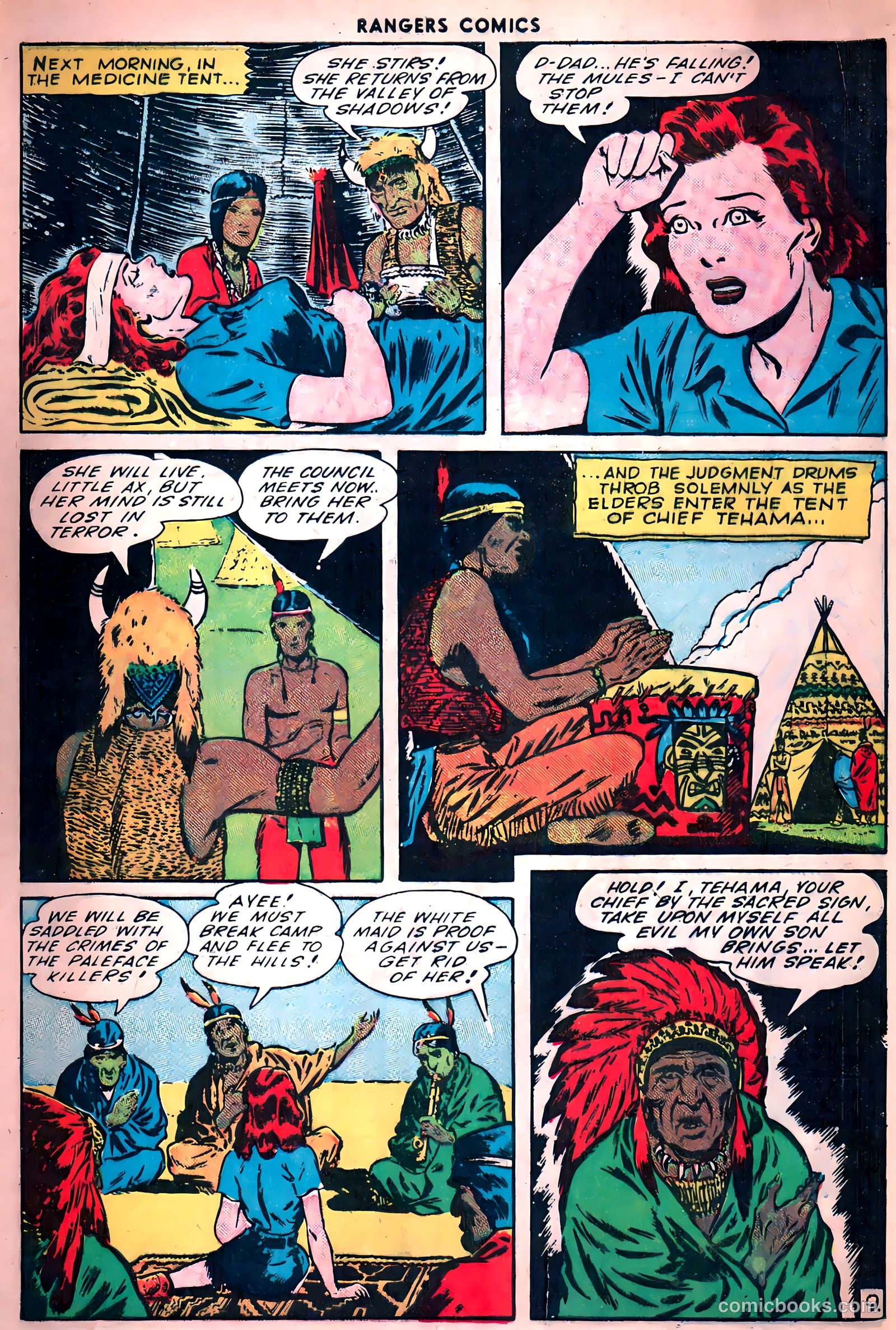 Rangers Comics #21 (1947) — page 10 of 51