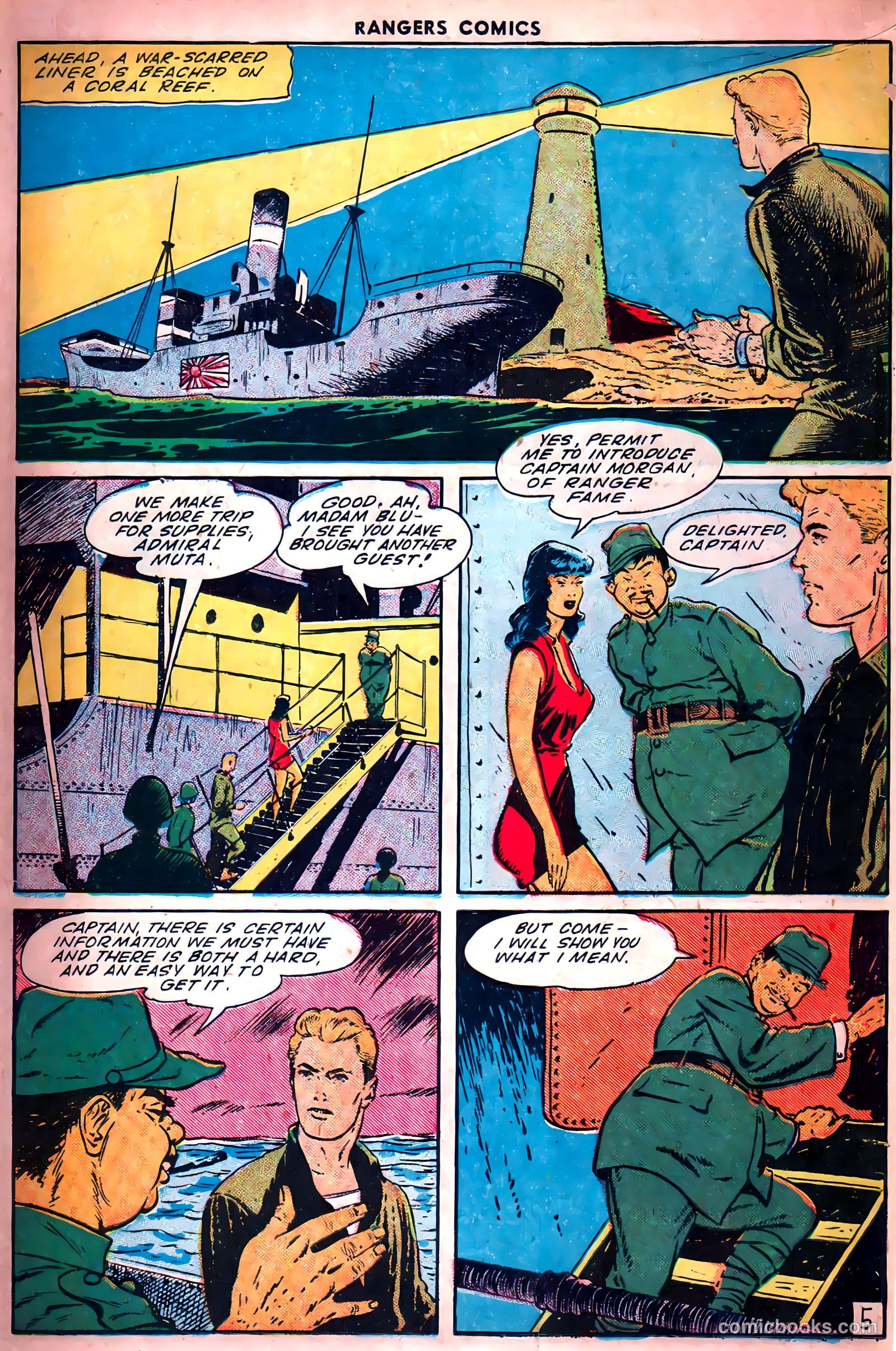 Rangers Comics #21 (1947) — page 16 of 51