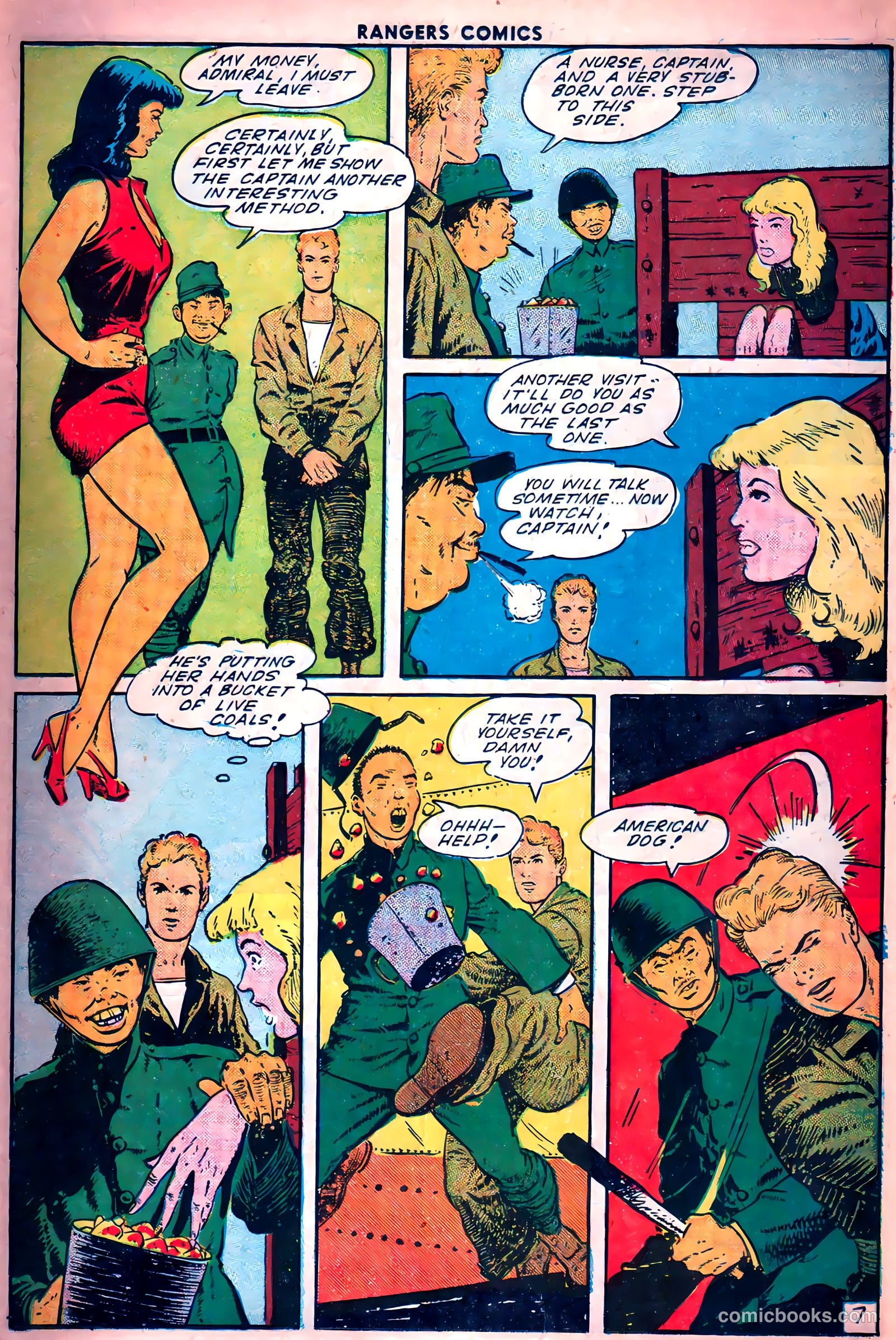 Rangers Comics #21 (1947) — page 18 of 51
