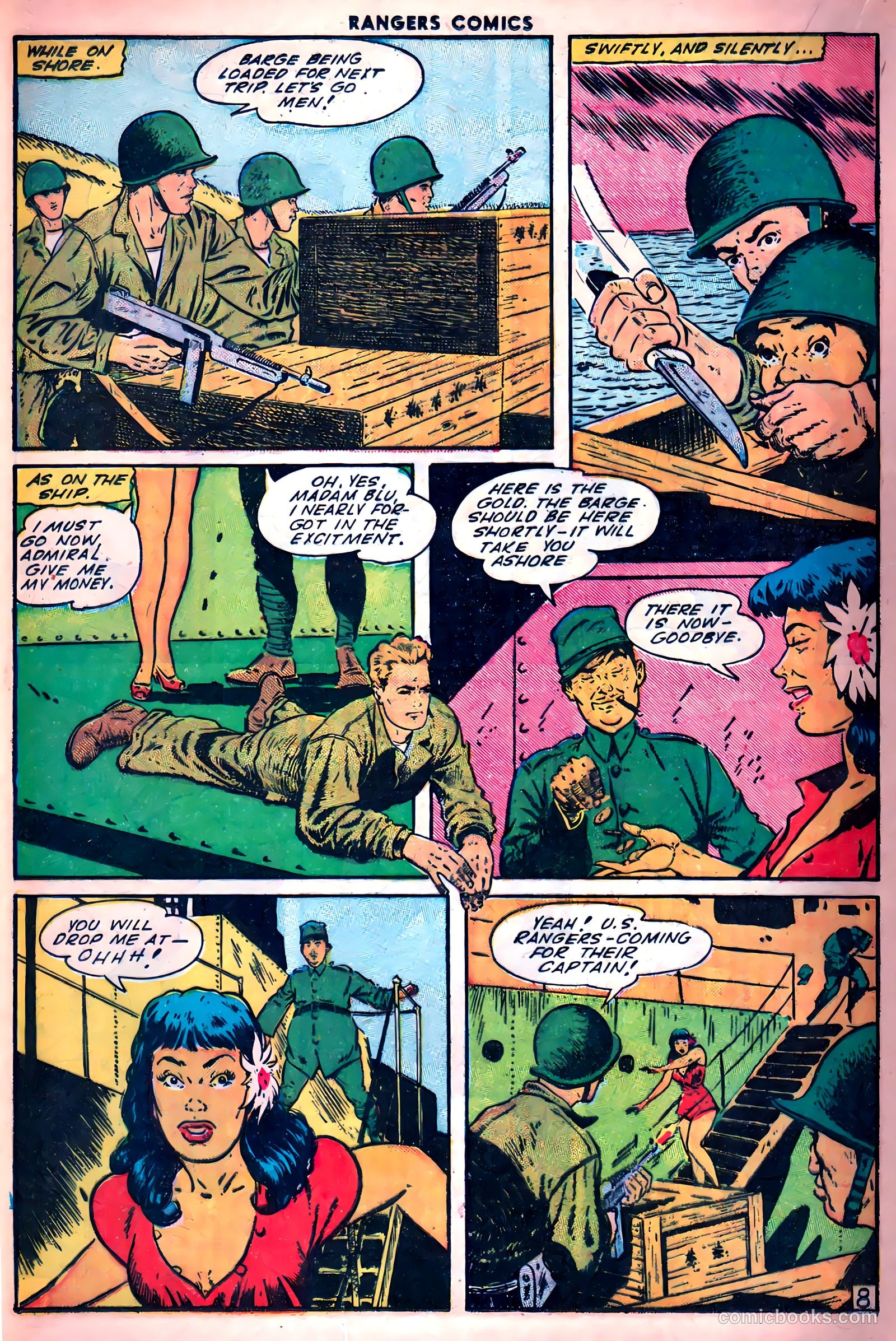 Rangers Comics #21 (1947) — page 19 of 51