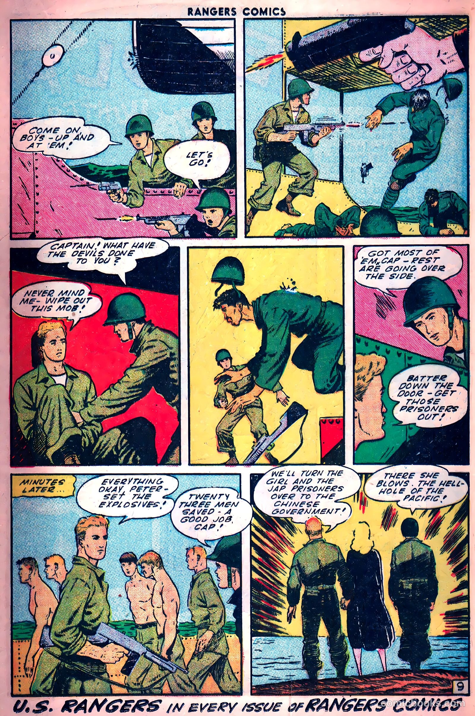 Rangers Comics #21 (1947) — page 20 of 51